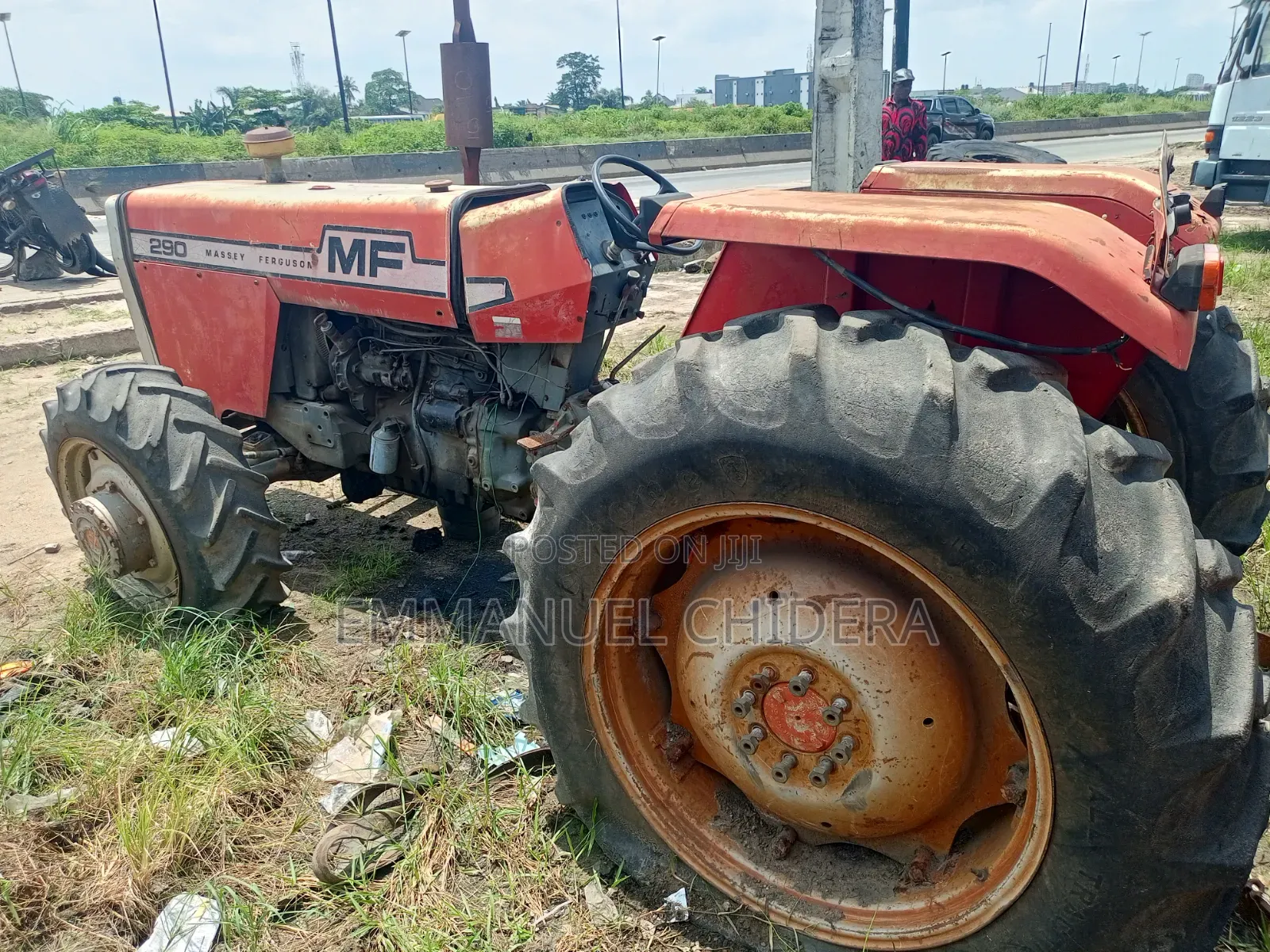 Massey Ferguson 290 Tractor Red