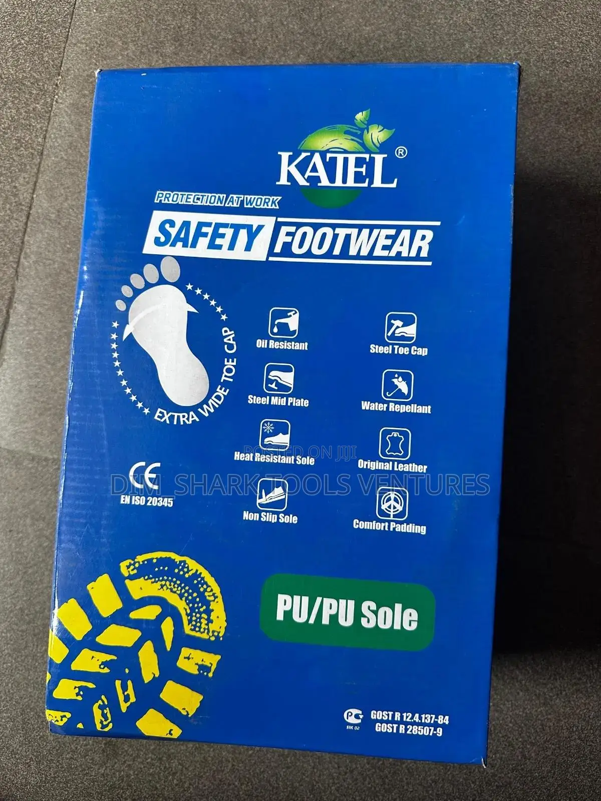 Katel Durable Reinforced Safety Shoes