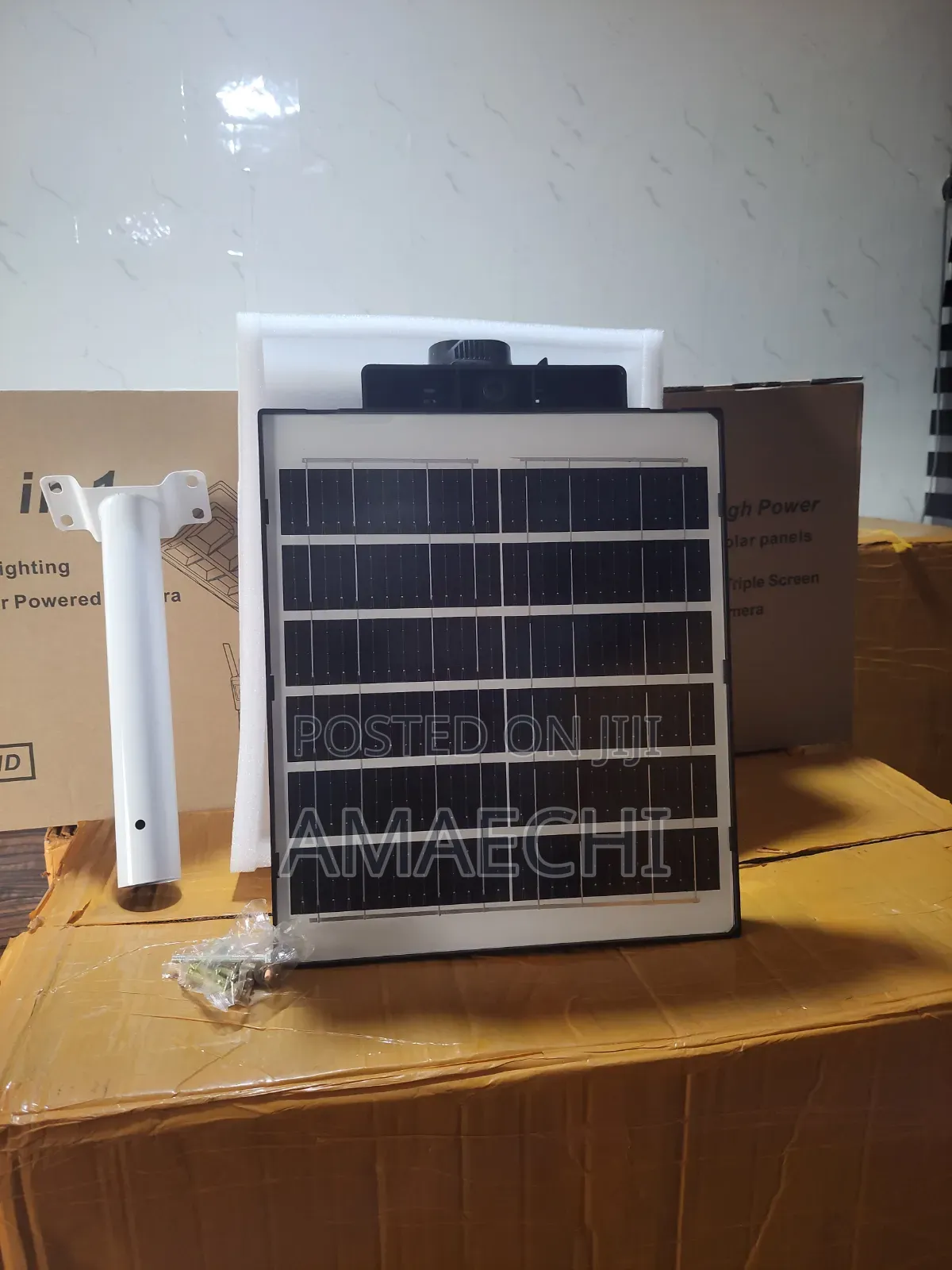 Dual Lens CCTV Solar Security Camera