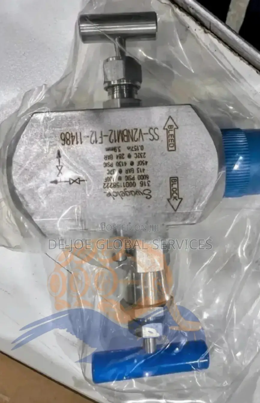 Swagelok Block And Bleed Valve