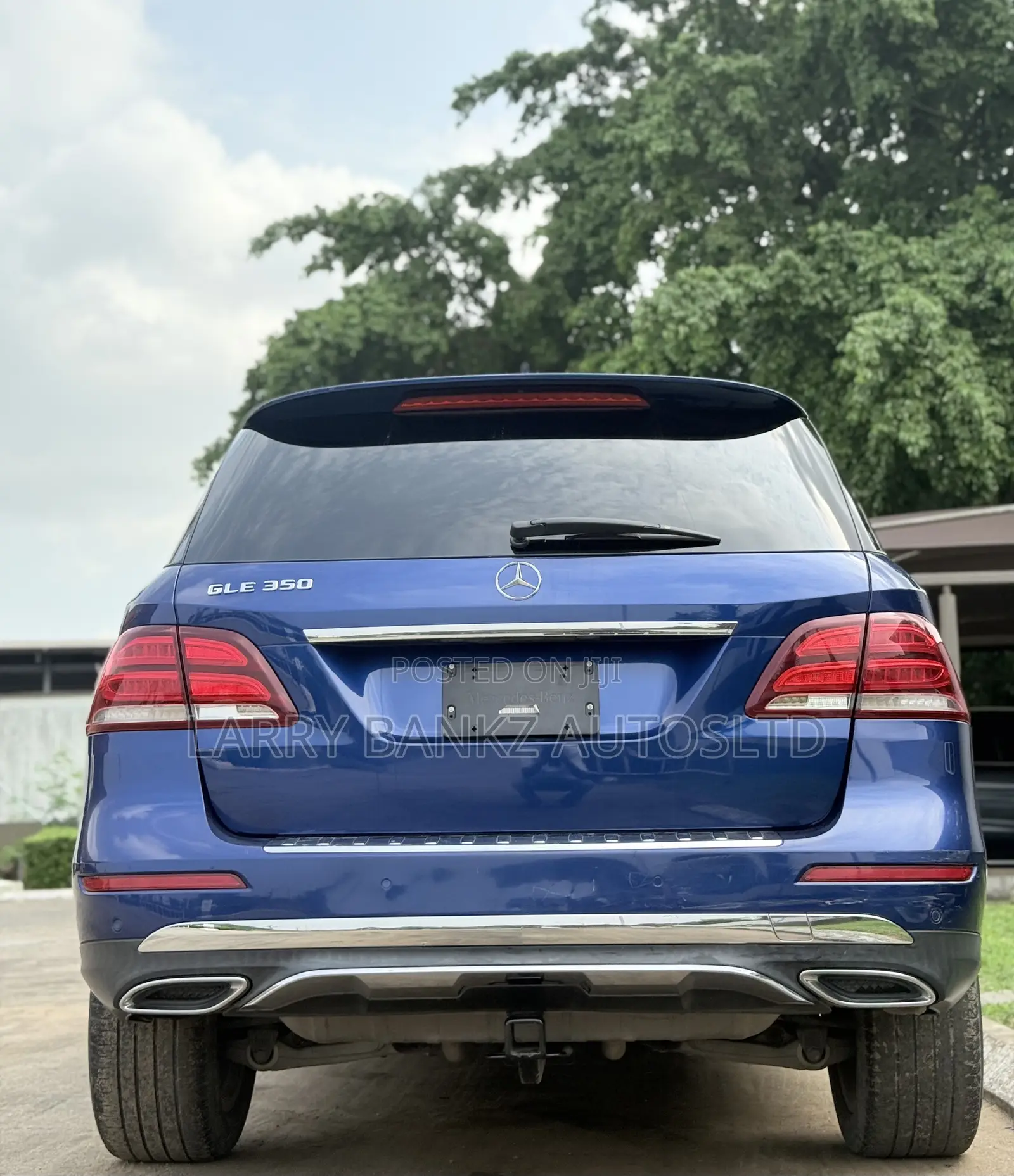 Mercedes-Benz GLE-Class GLE 350 2017 Blue