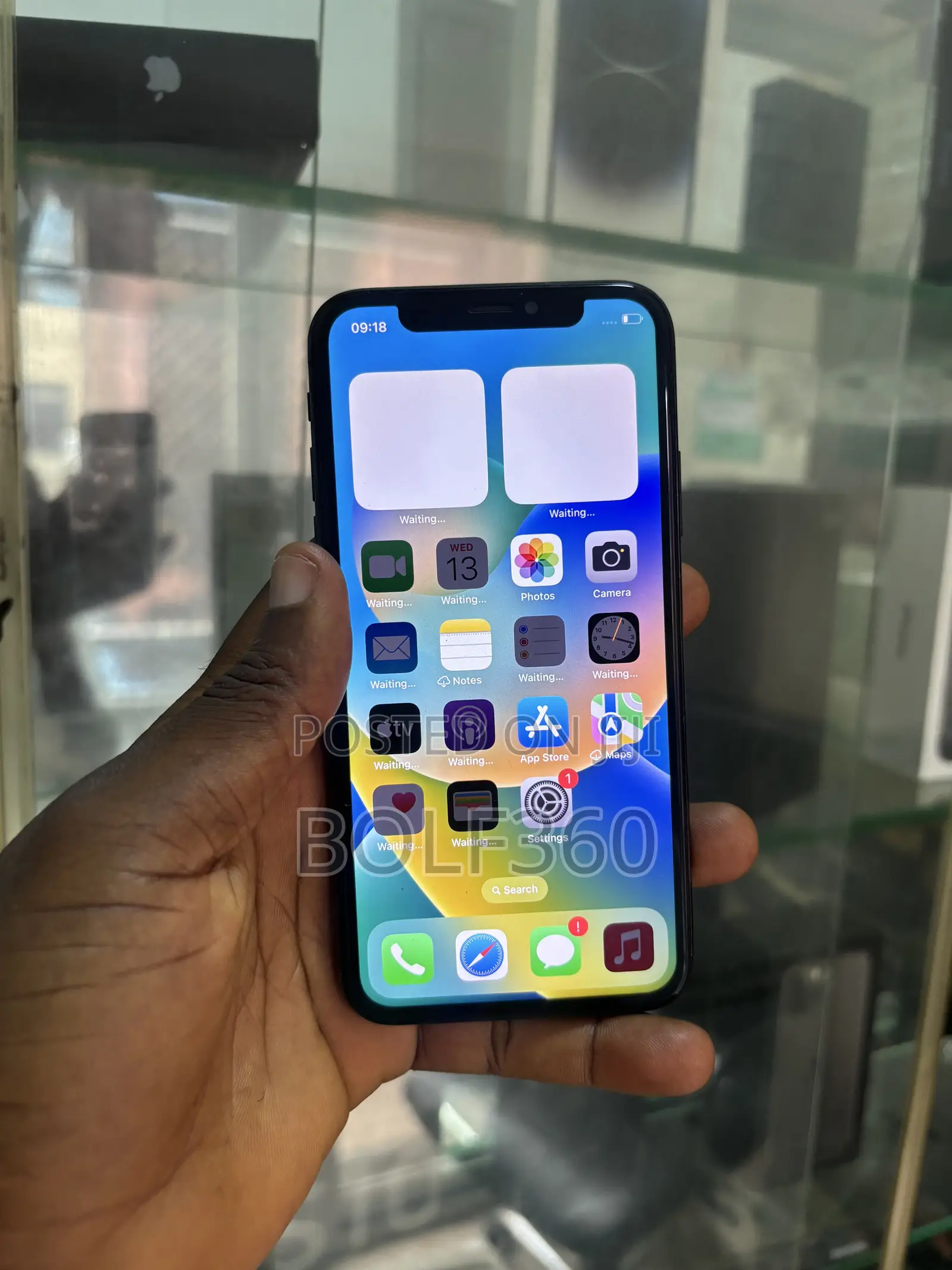 Apple iPhone X 256 GB Black