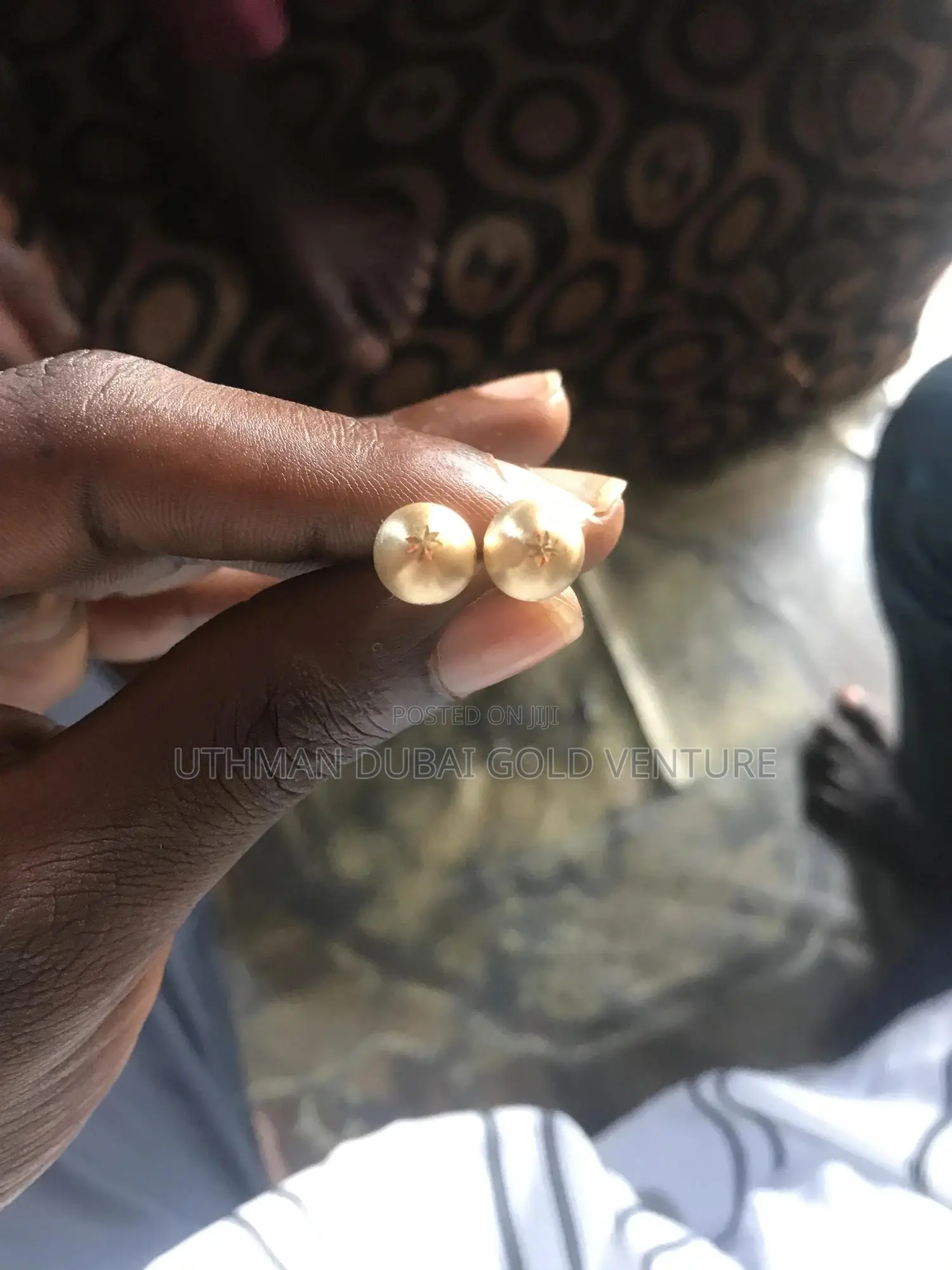 Brand New Karat Italian Tondo Earrings