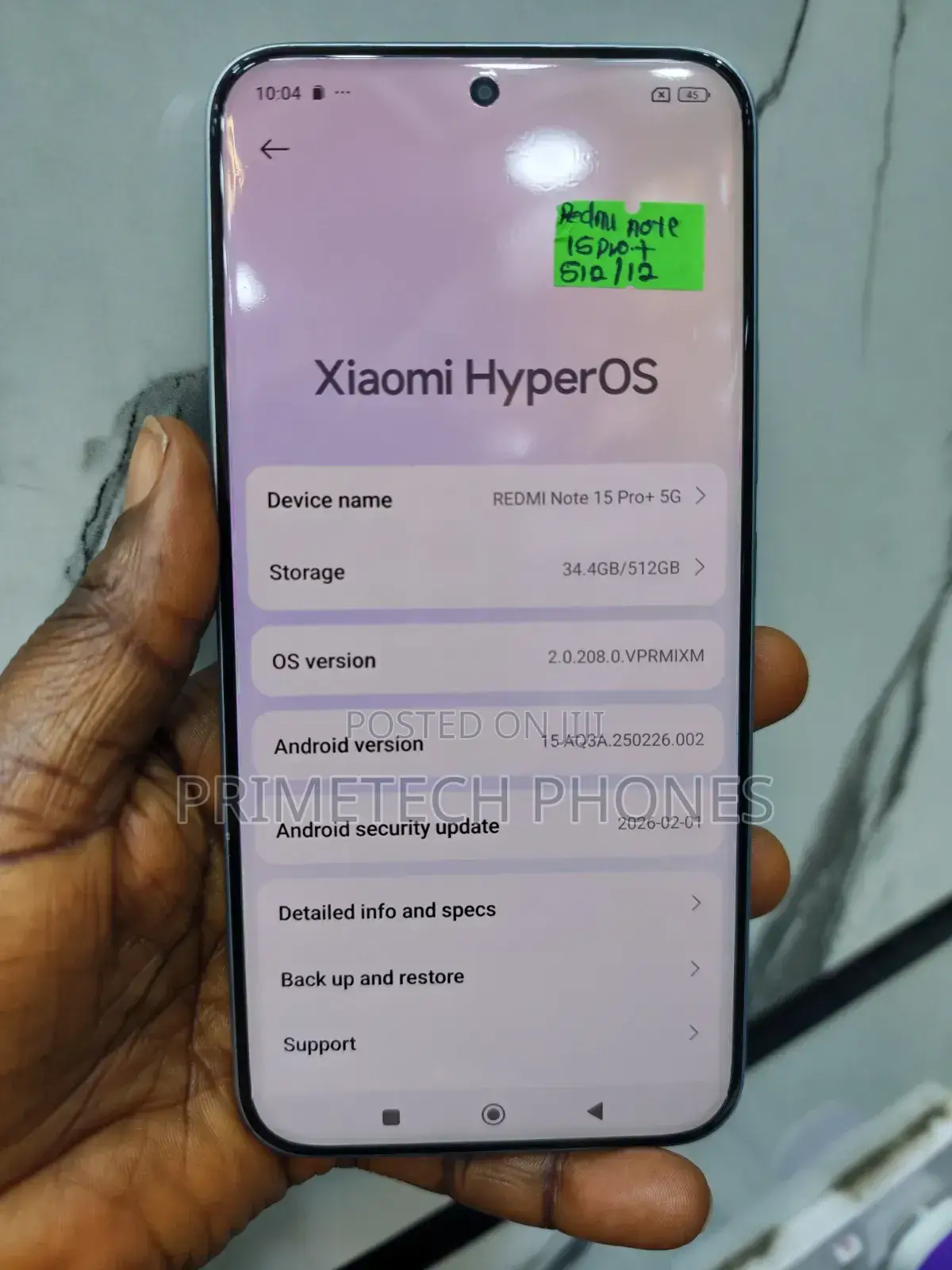 Xiaomi Redmi Note 15 Pro+ 256 GB Silver