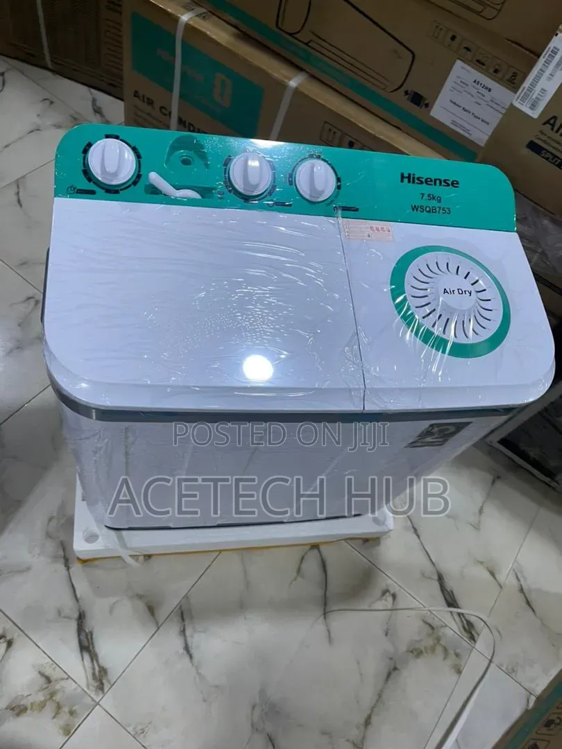 Get Fresh Clothes With Hisense 7.5kg Washer
