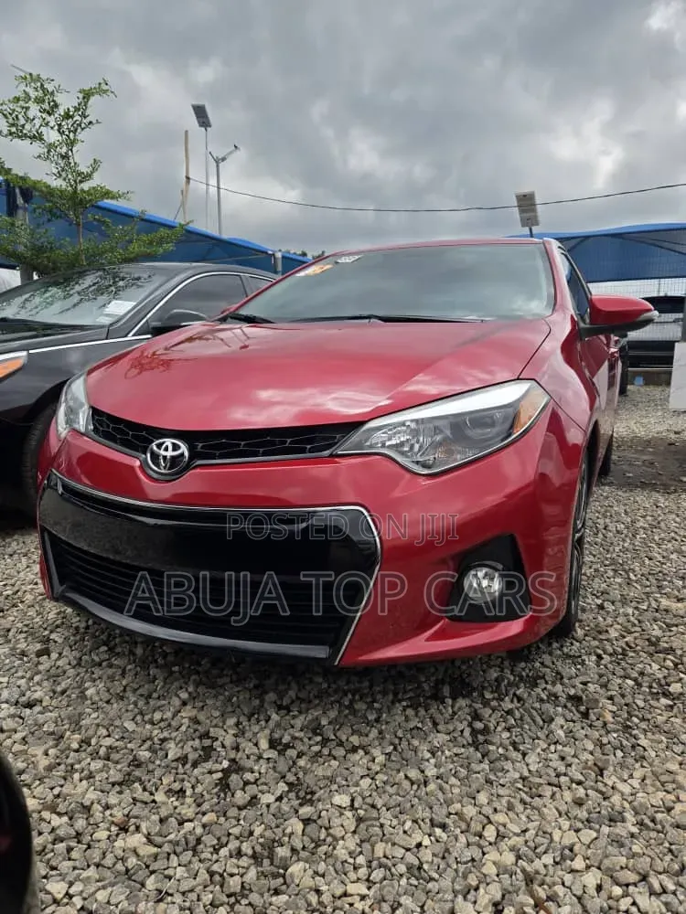 Toyota Corolla S Plus 4dr Sedan (1.8L 4cyl CVT) 2015 Red