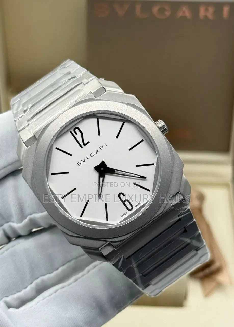 Bvlgari Chronograph Chain Wrist Watch