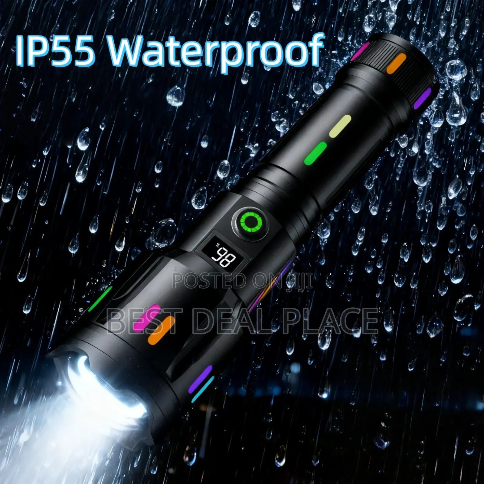 Tactical Military Search Laser Flashlight 1500 Meters