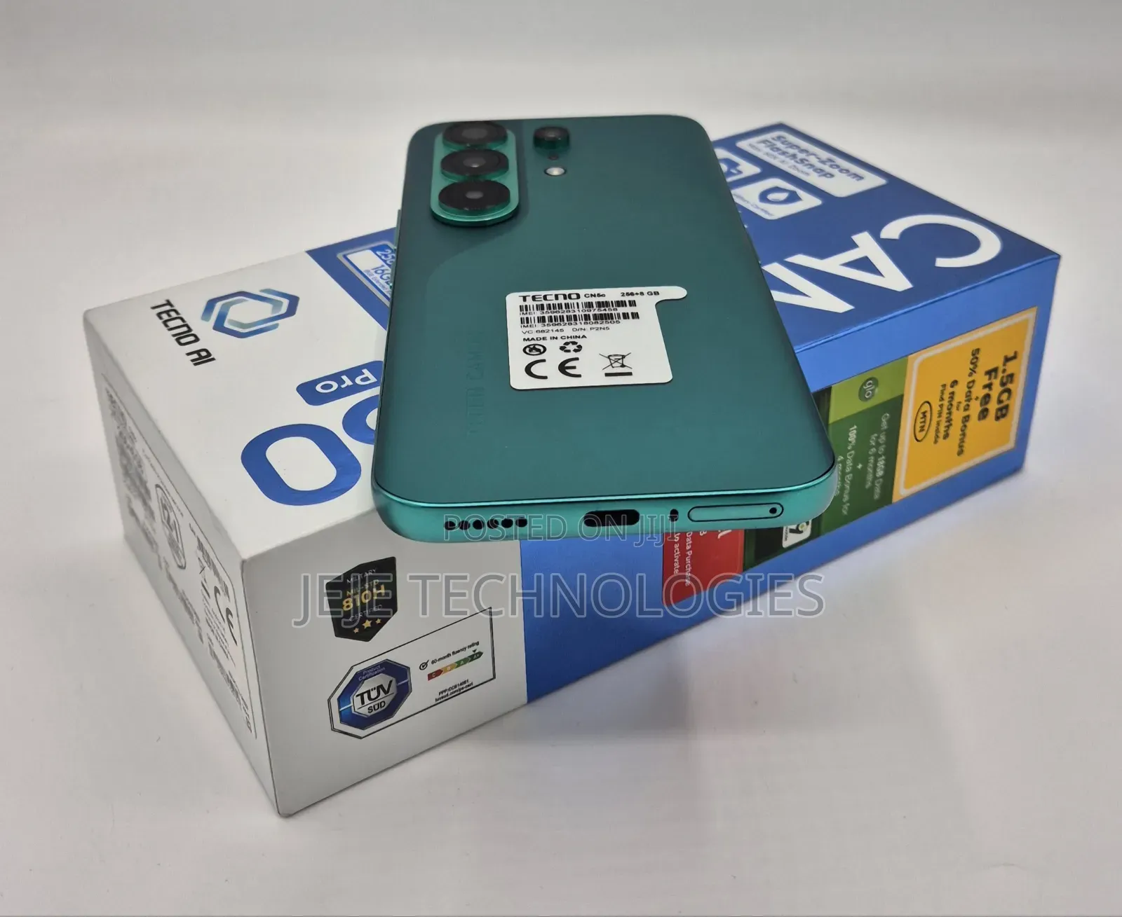 Tecno Camon 50 Pro 256 GB Green