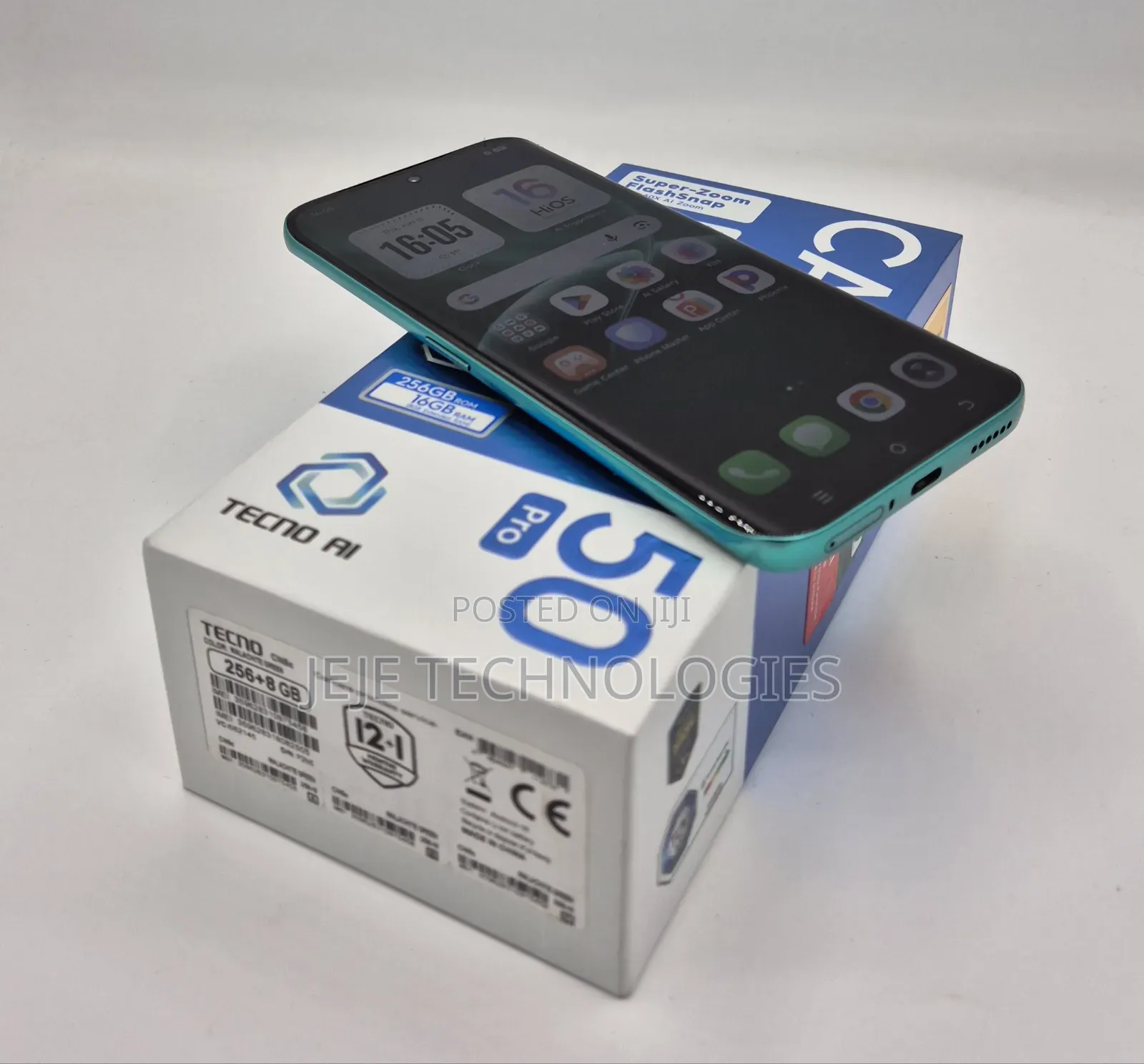 Tecno Camon 50 Pro 256 GB Green