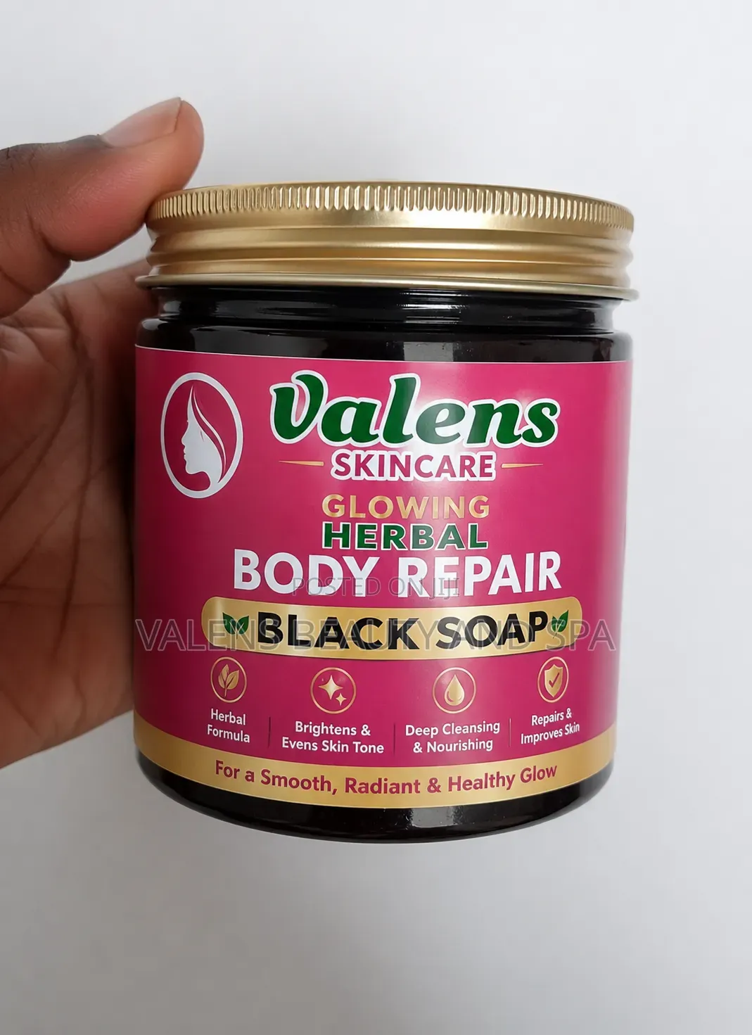 Body Repair Herbal Black Soap New Formula