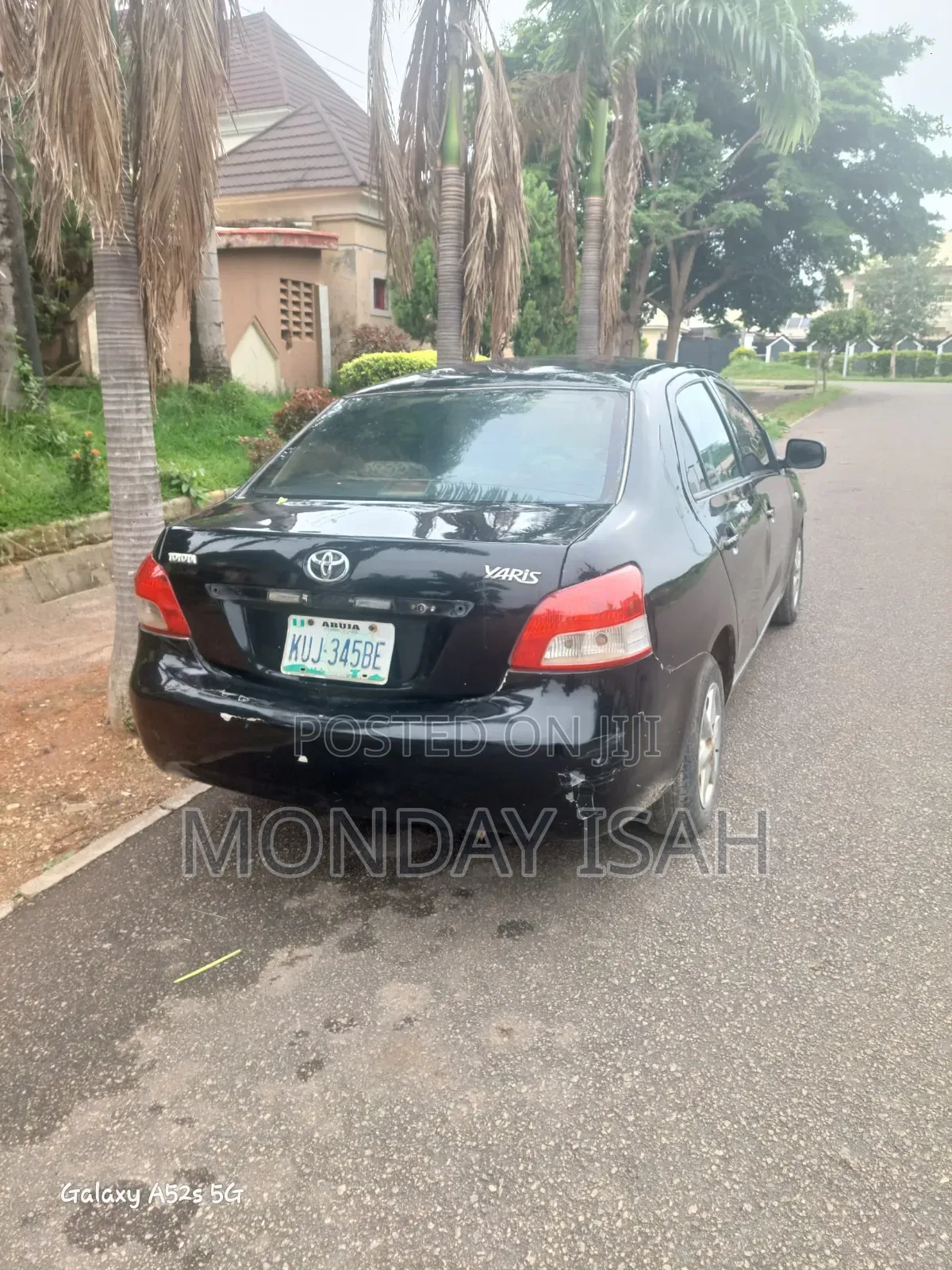 Toyota Yaris 2008 Black