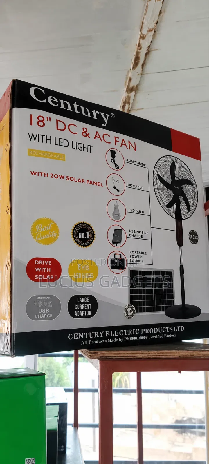 Century Inverter Dc/Ac Fan