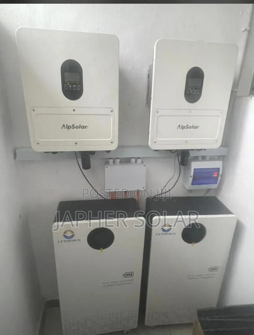 Alpsolar 11kva Hybrid Inverter With Dual MPPT Wifi Monitoring
