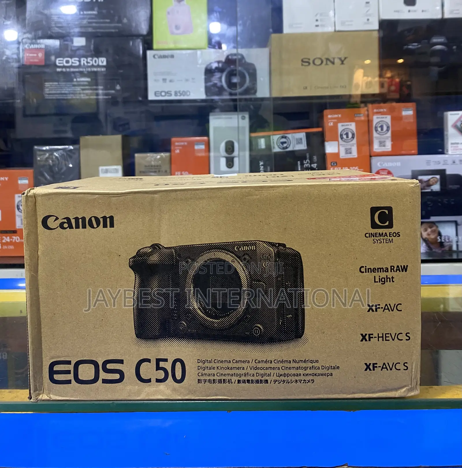 Canon Eos C50 Full-Frame Cinema Camera (Canon Rf)