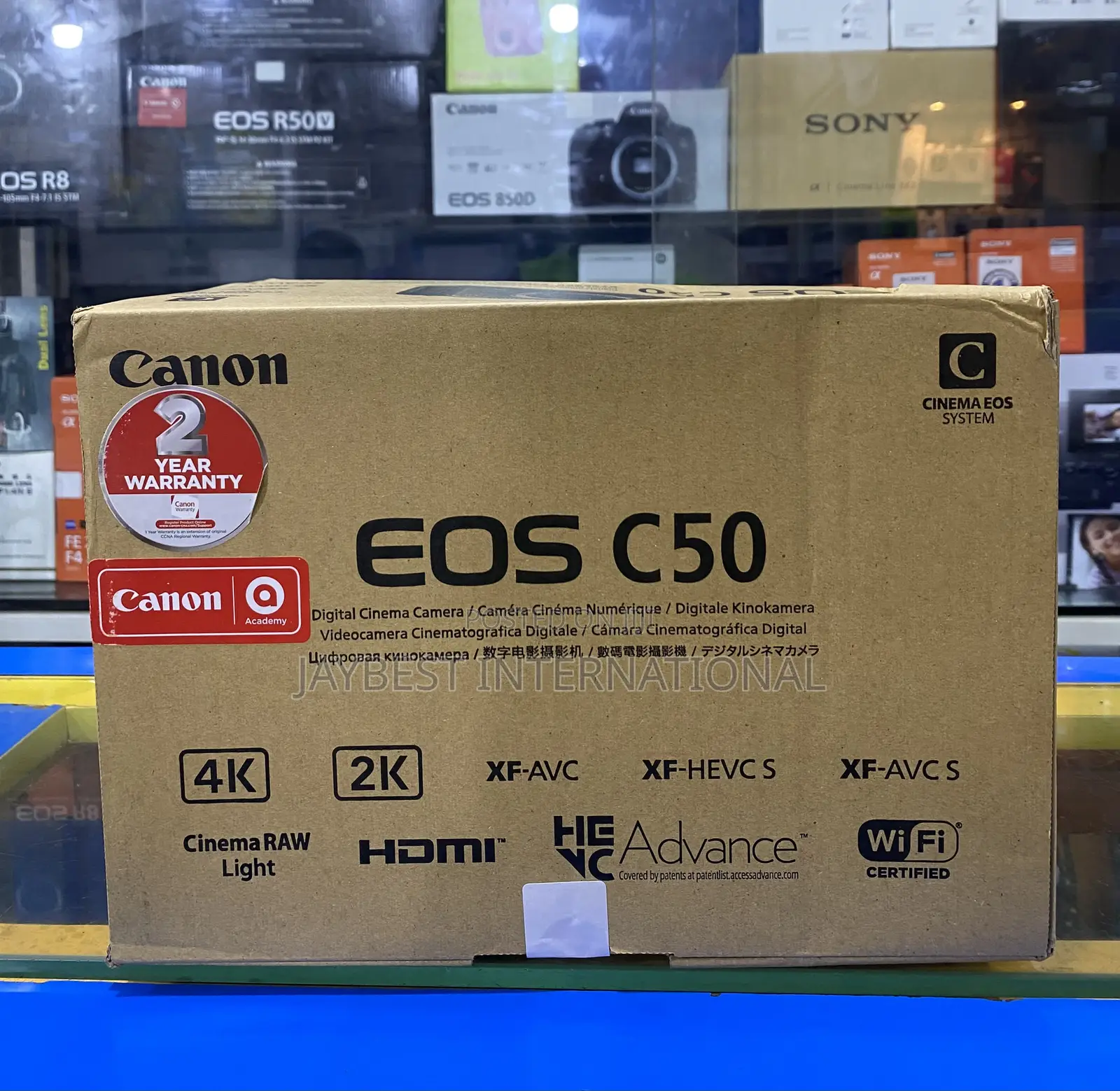 Canon Eos C50 Full-Frame Cinema Camera (Canon Rf)