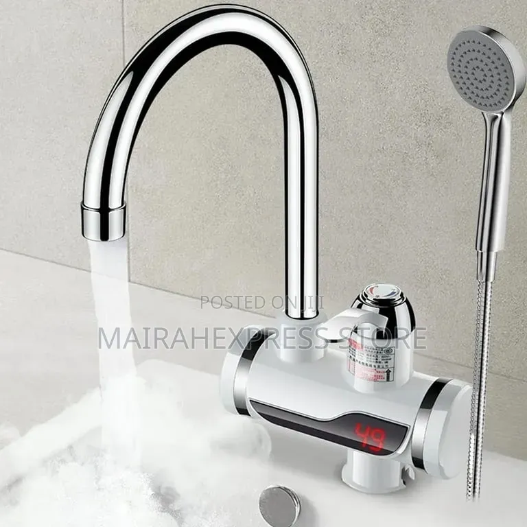 Electric Instant Shower Water Heater Set