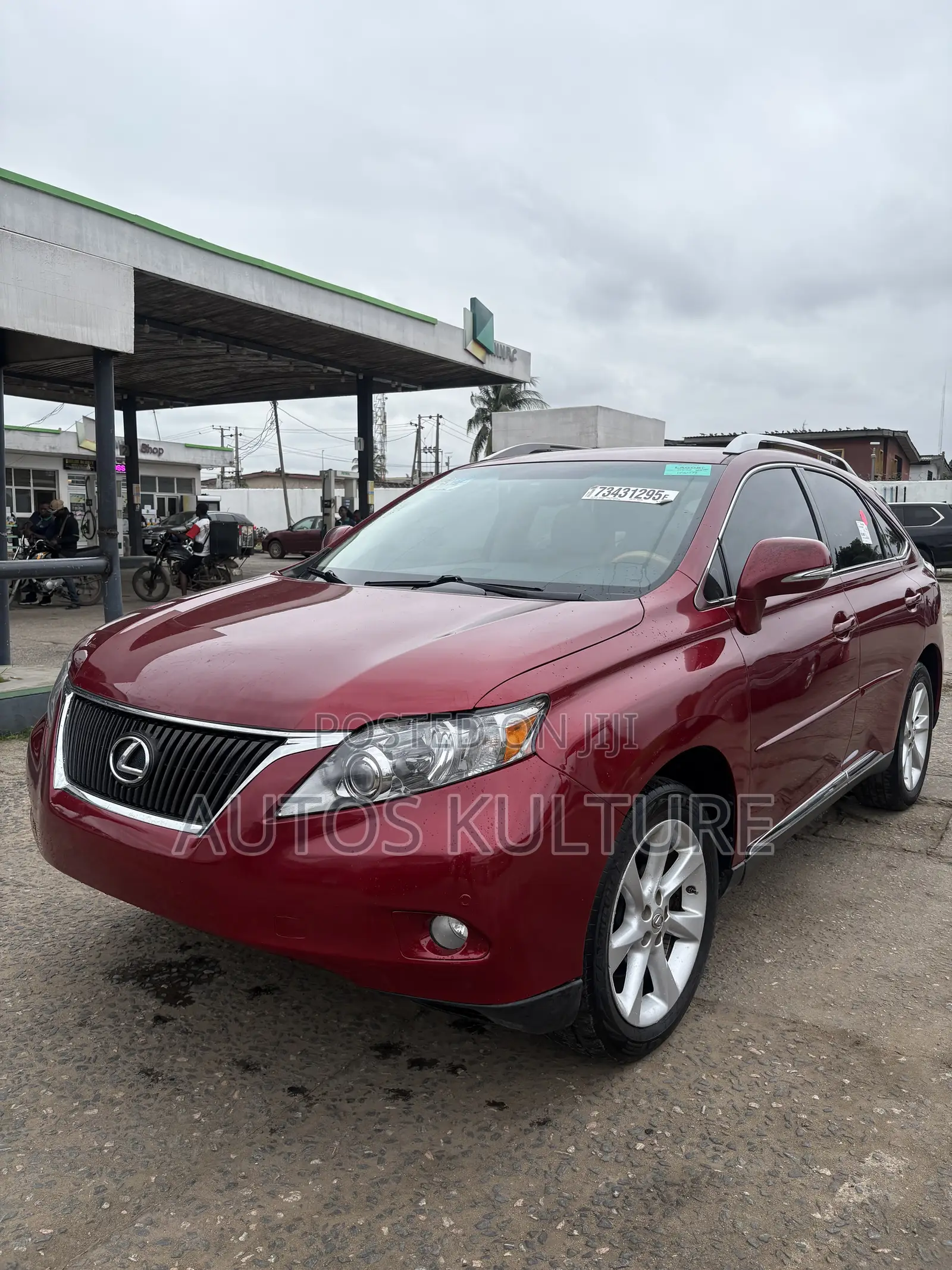 Lexus RX 350 2011 Burgundy