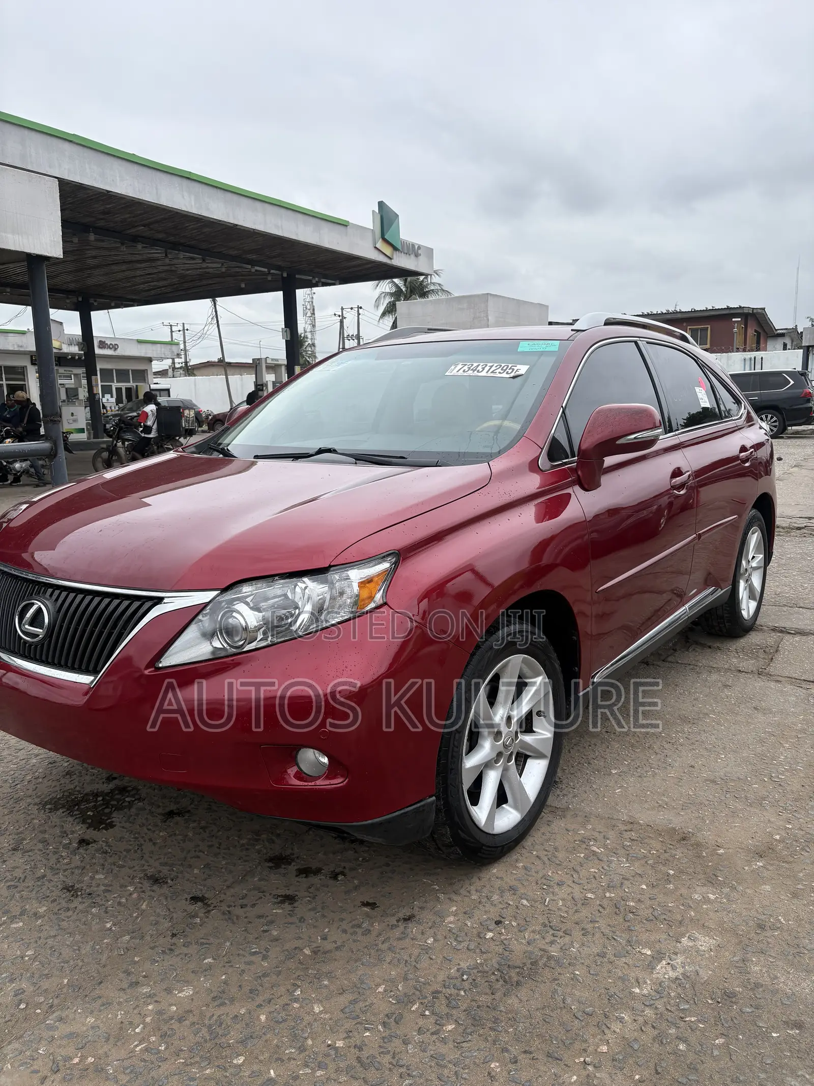 Lexus RX 350 2011 Burgundy