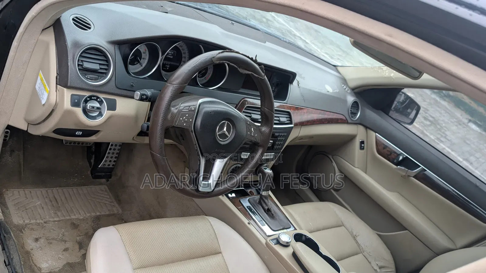 Mercedes-Benz C300 2013 Black