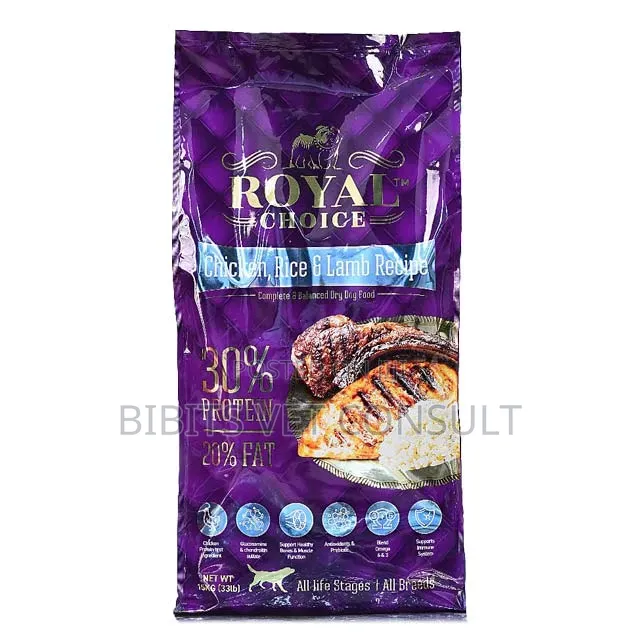 15kg Dog Crunchy All Life Stages Booster Royal Choice Optimax