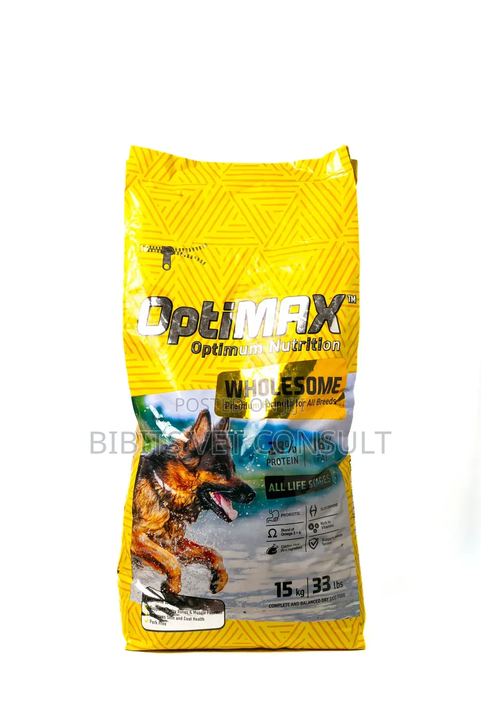 15kg Dog Crunchy All Life Stages Booster Royal Choice Optimax