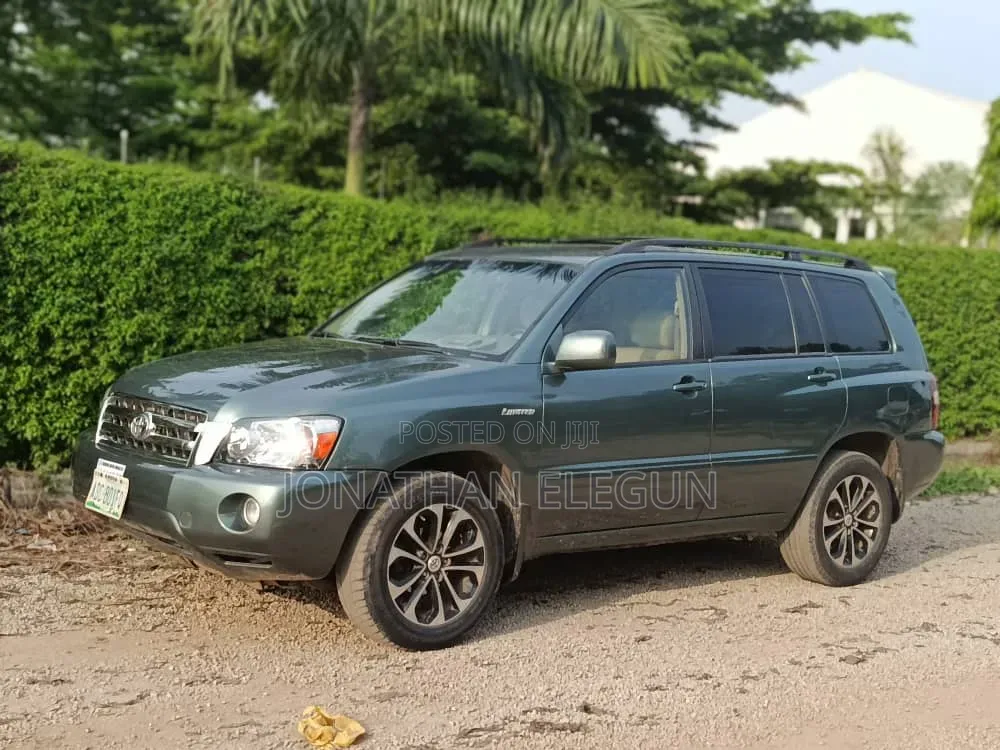 Toyota Highlander Limited V6 2006 Green