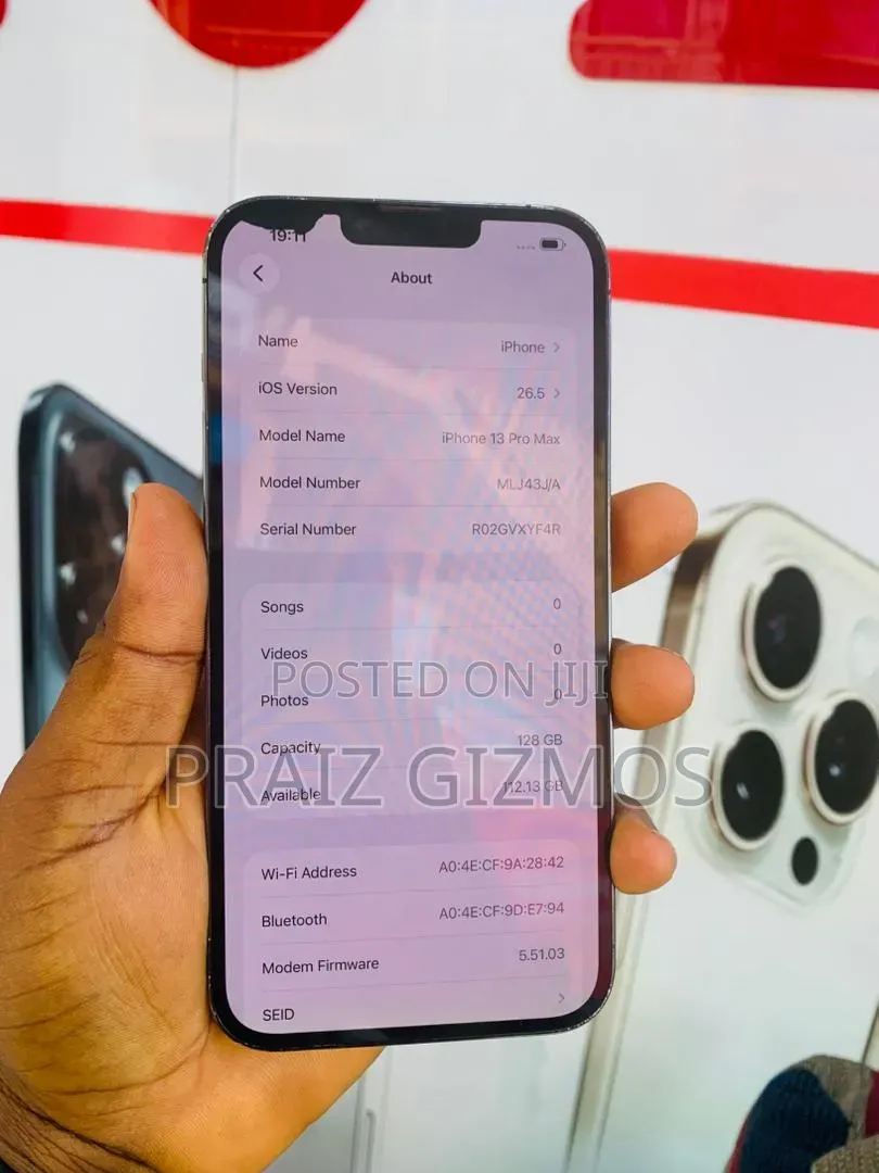 Apple iPhone 13 Pro Max 128 GB Black