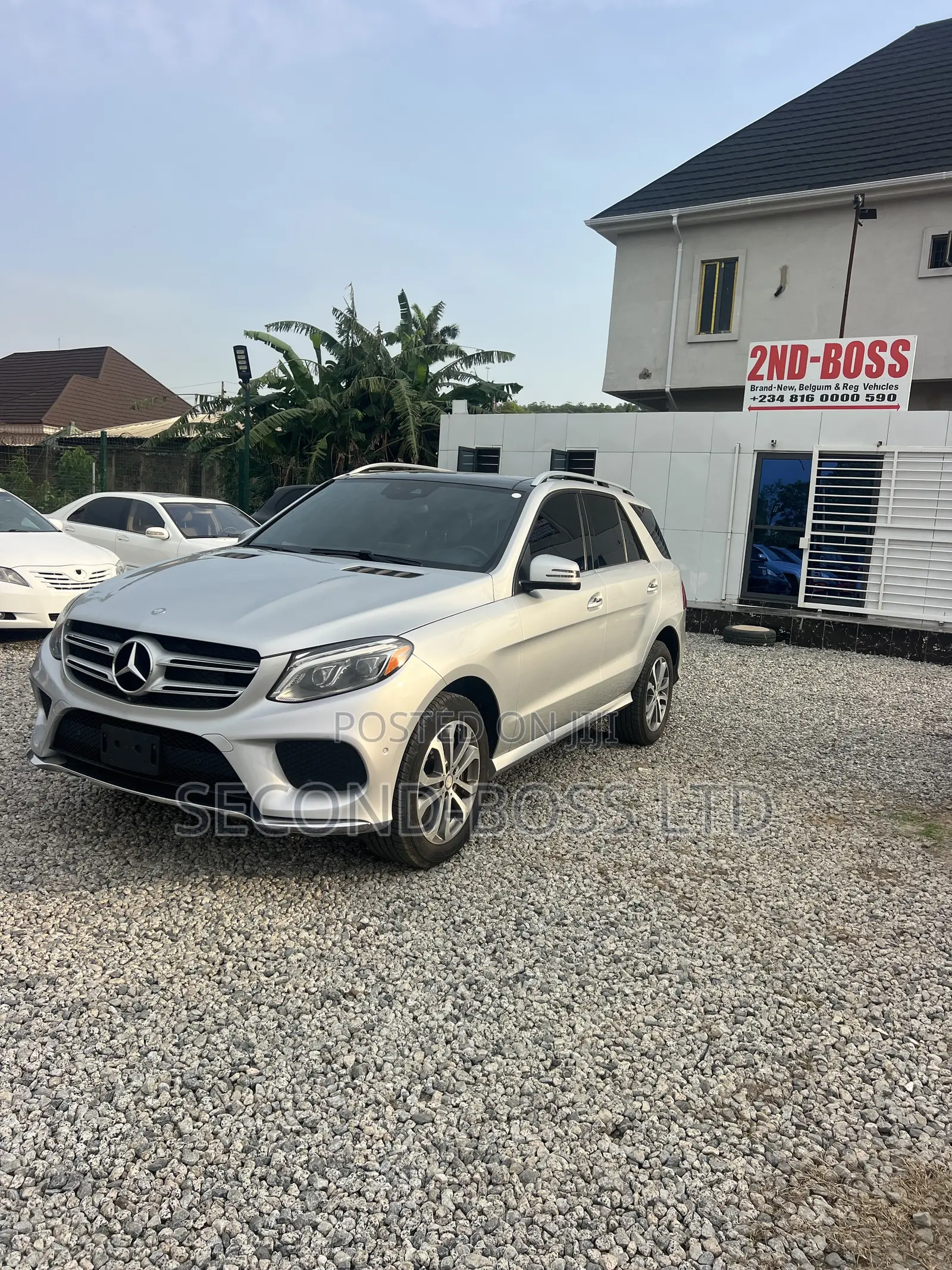 Mercedes-Benz GLE-Class GLE 400 4MATIC 2017 Silver