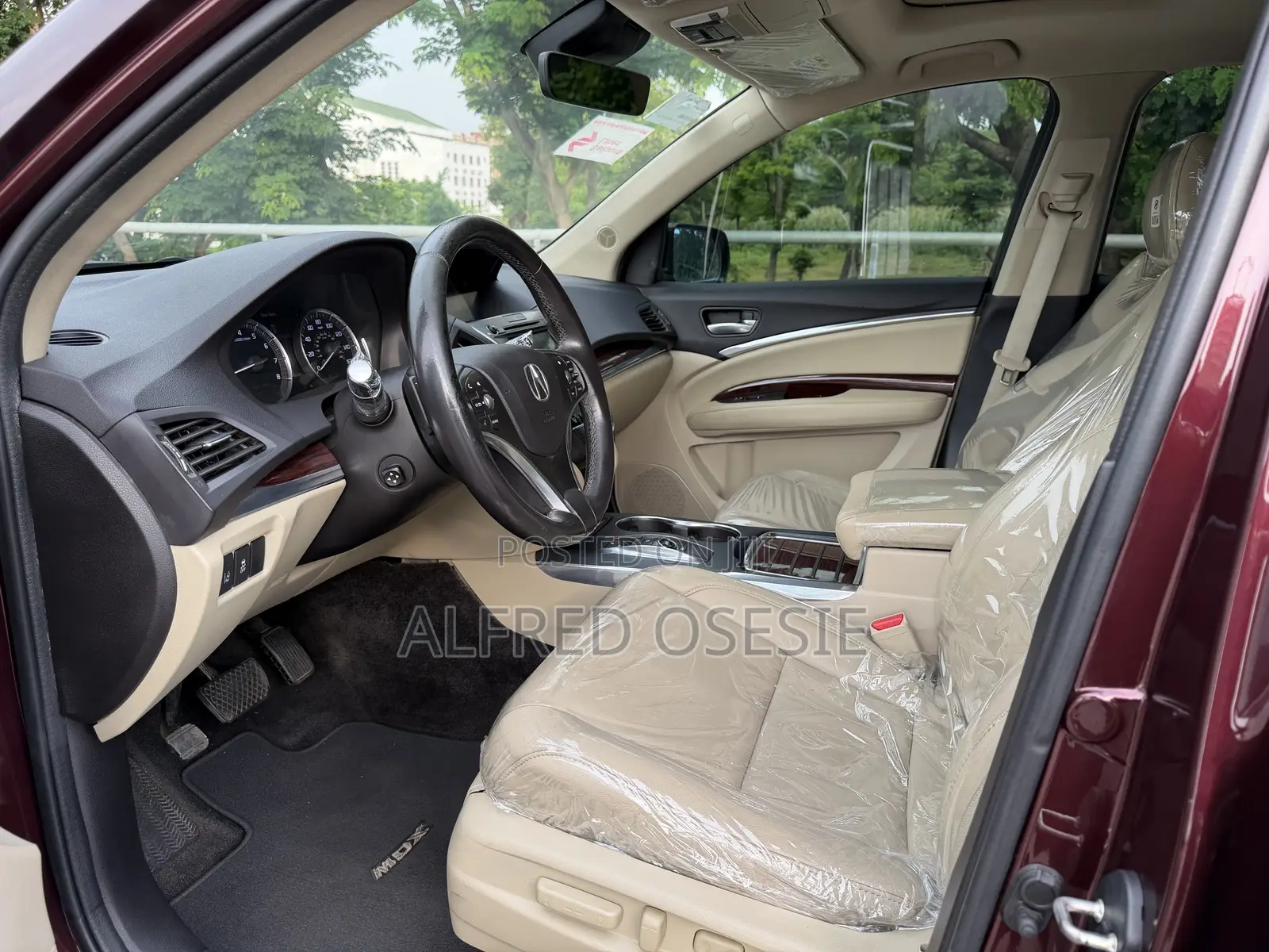Acura MDX 2016 Burgundy