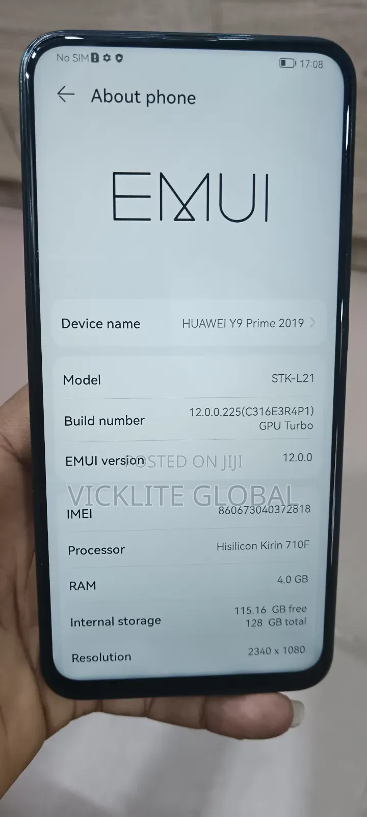 Huawei Y9 Prime 2019 128 GB Green