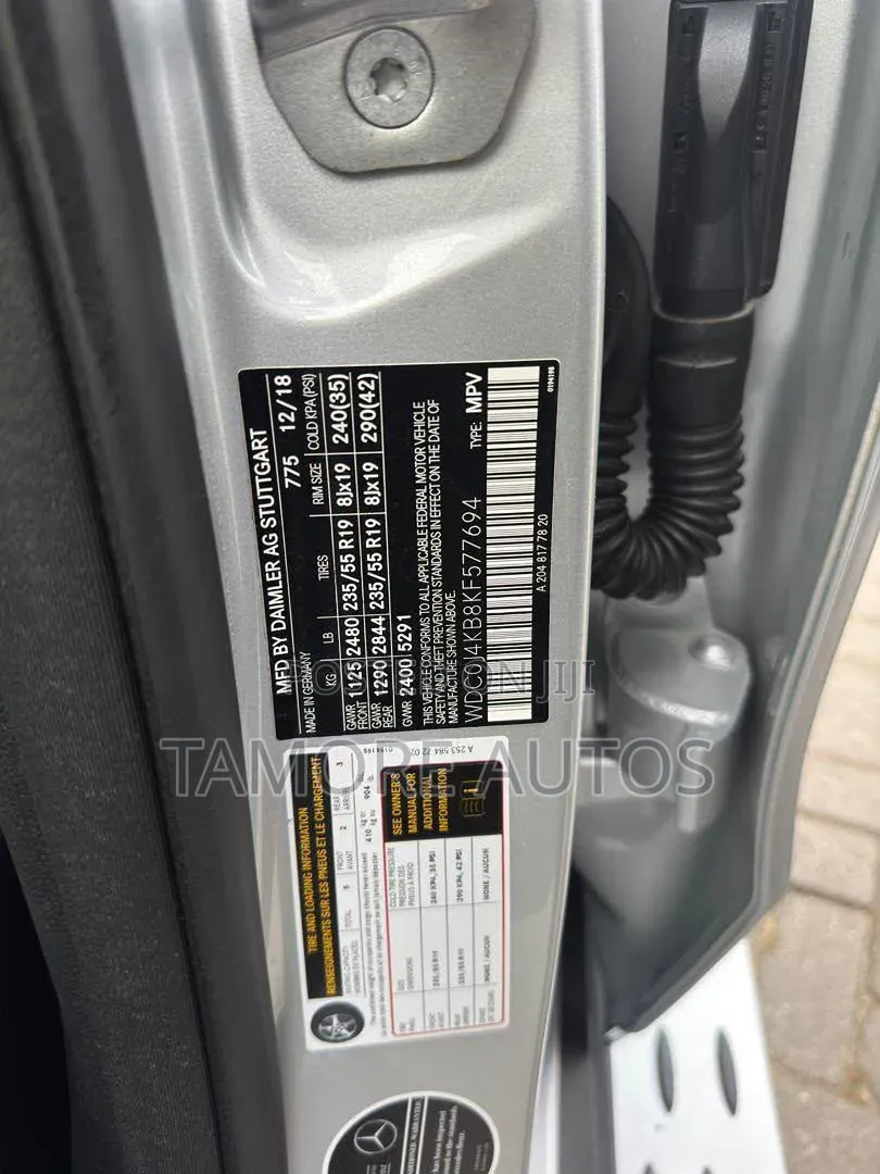 Mercedes-Benz GLC-Class 2019 Silver