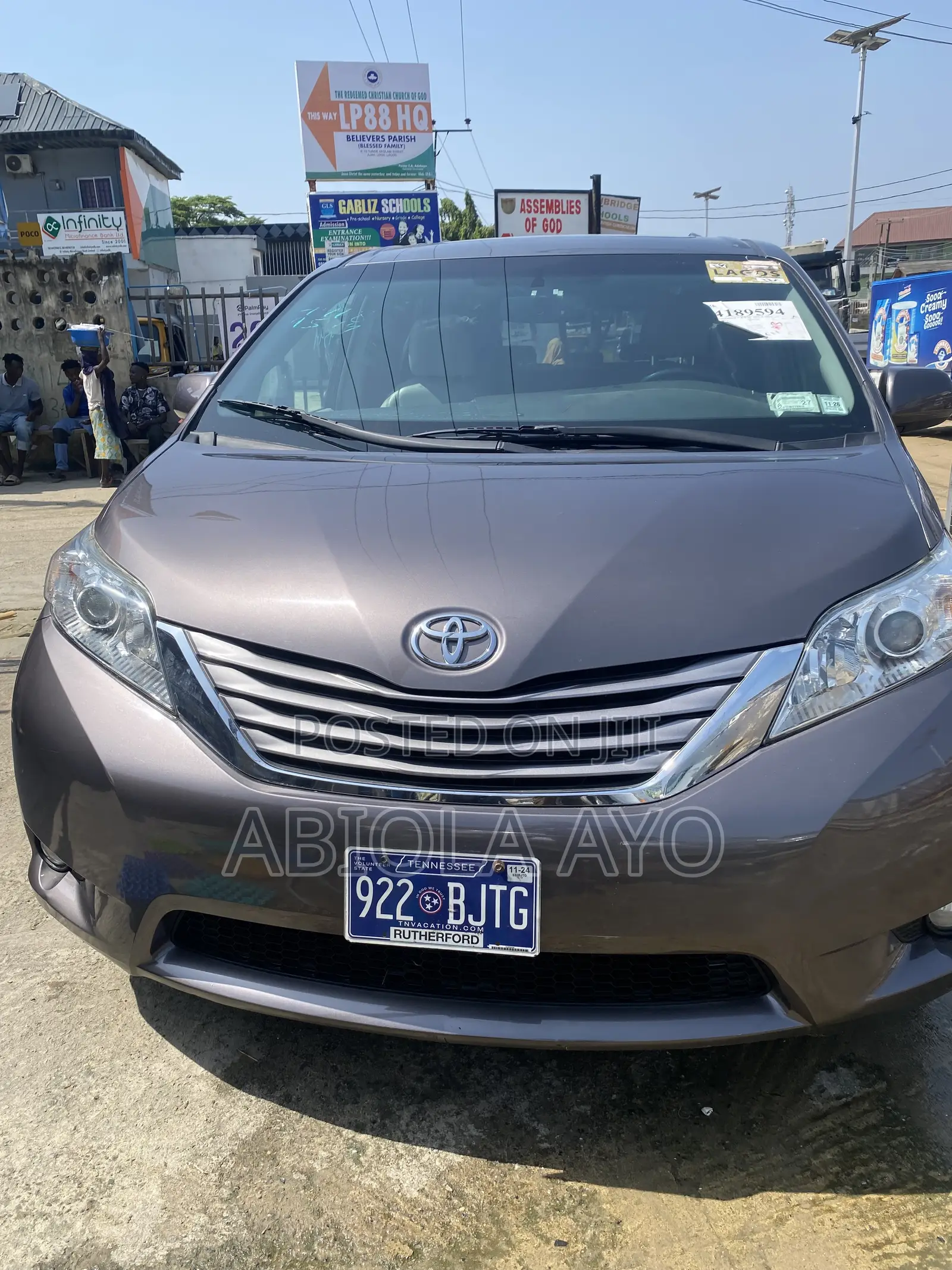 Toyota Sienna 2015 Gray