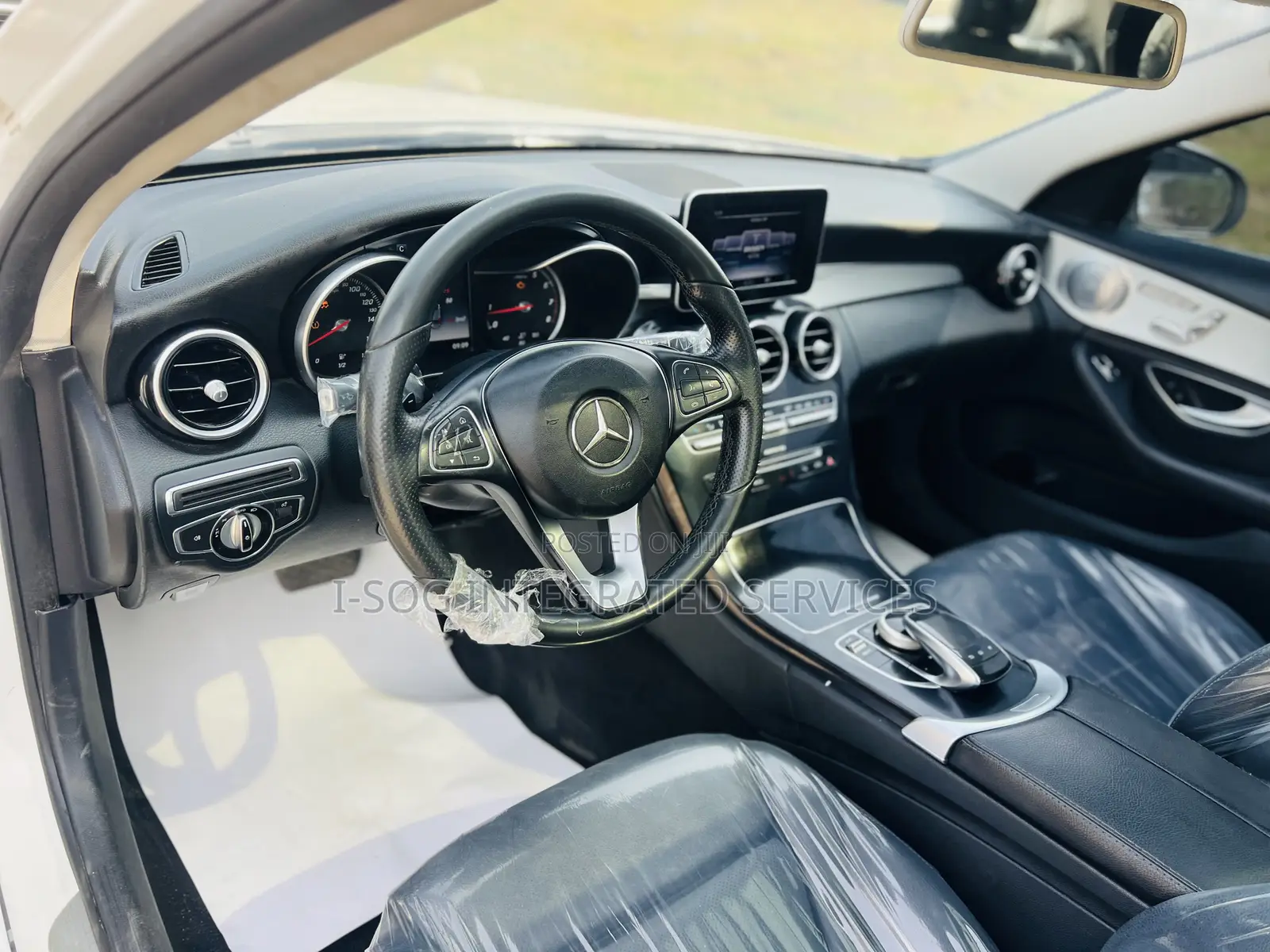 Mercedes-Benz C300 Sport 4dr AWD 4Matic Sedan (2.0L 4cyl 7A) 2015 White