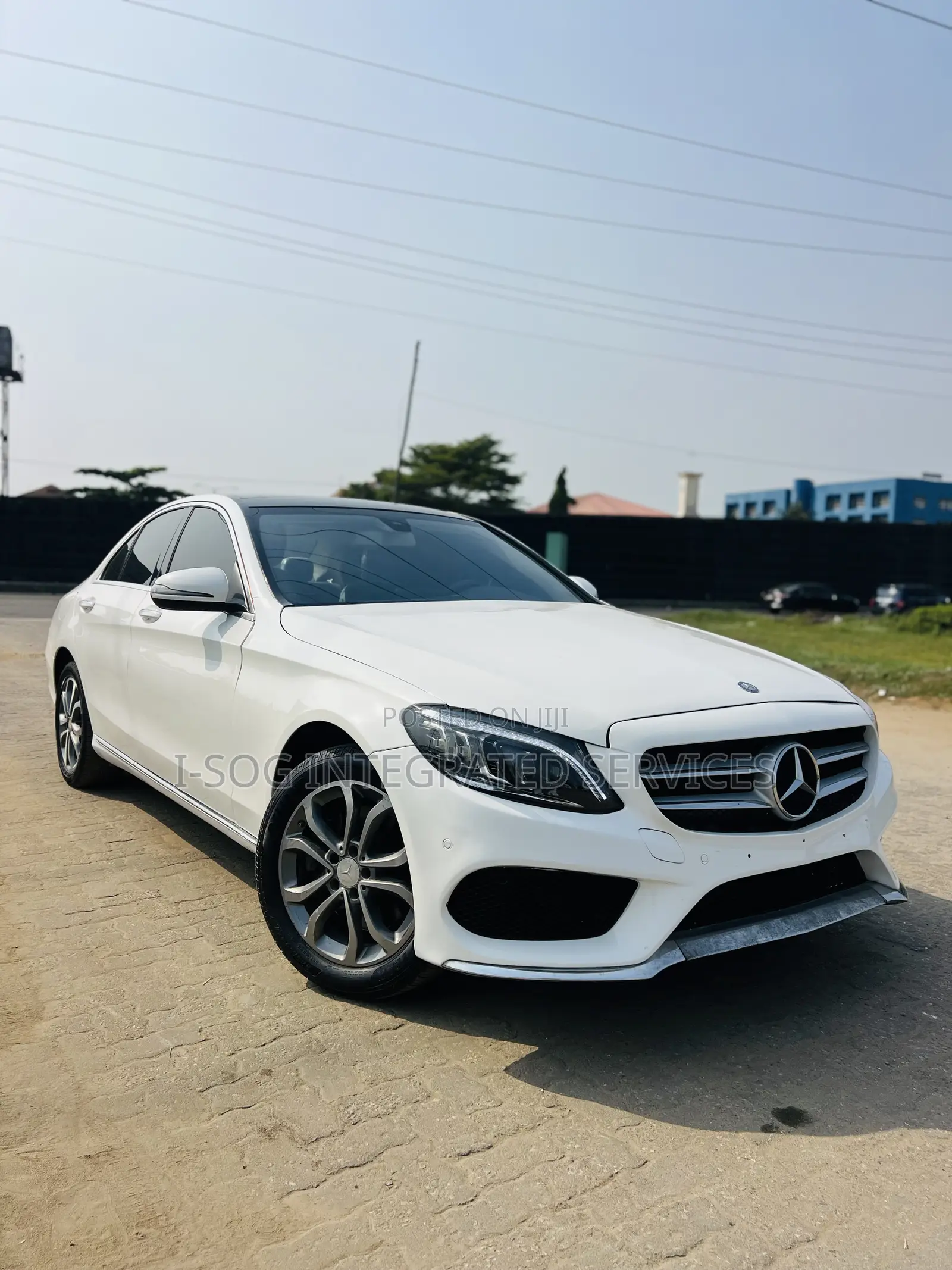 Mercedes-Benz C300 Sport 4dr AWD 4Matic Sedan (2.0L 4cyl 7A) 2015 White
