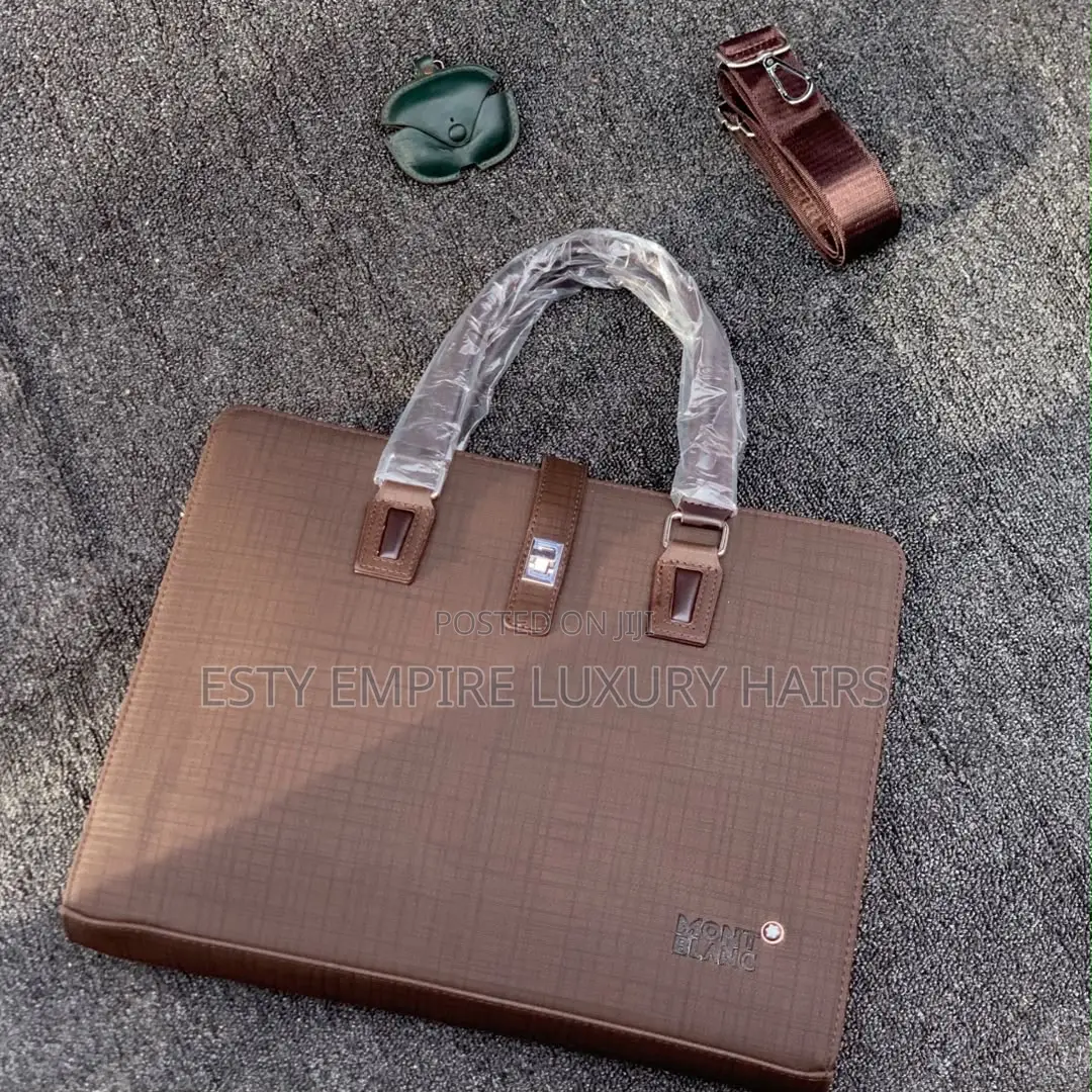 High Quality Luxury Mont Blanc Laptop Bag