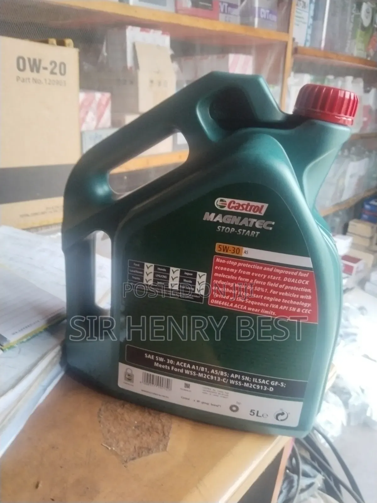 Casttrol Magnatec Motor Oil .5w 30