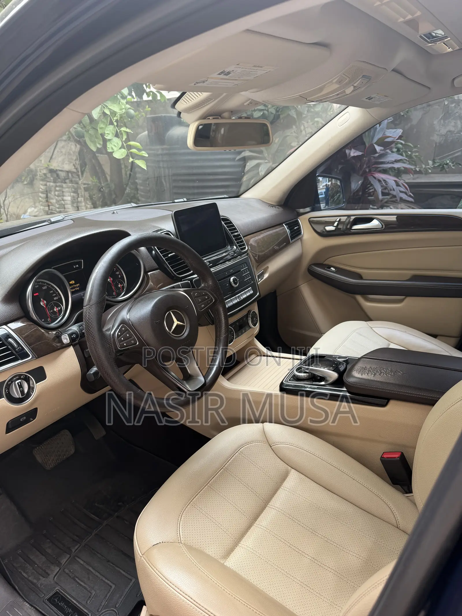 Mercedes-Benz GLE-Class 2017 Blue