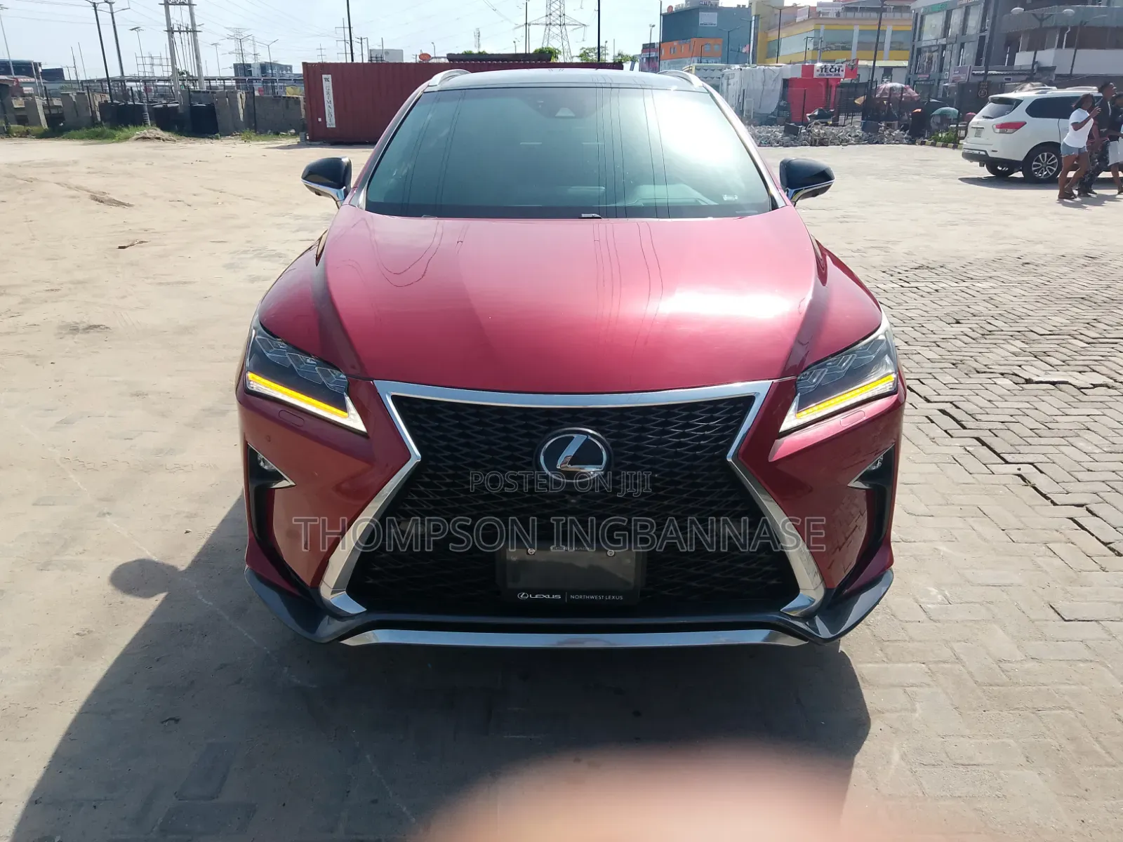 Lexus RX 350 F Sport AWD 2016 Red