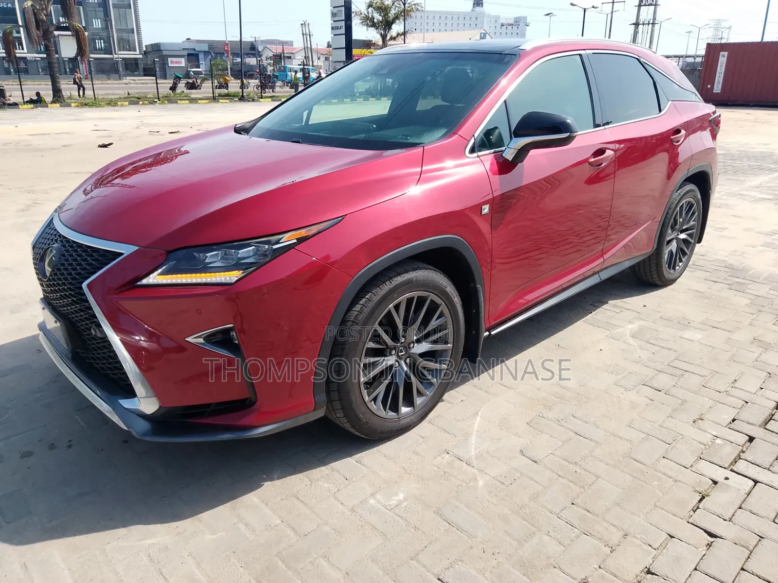 Lexus RX 350 F Sport AWD 2016 Red