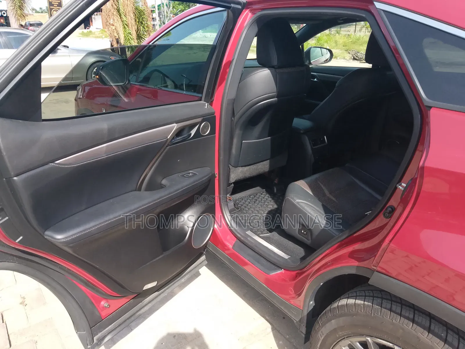 Lexus RX 350 F Sport AWD 2016 Red