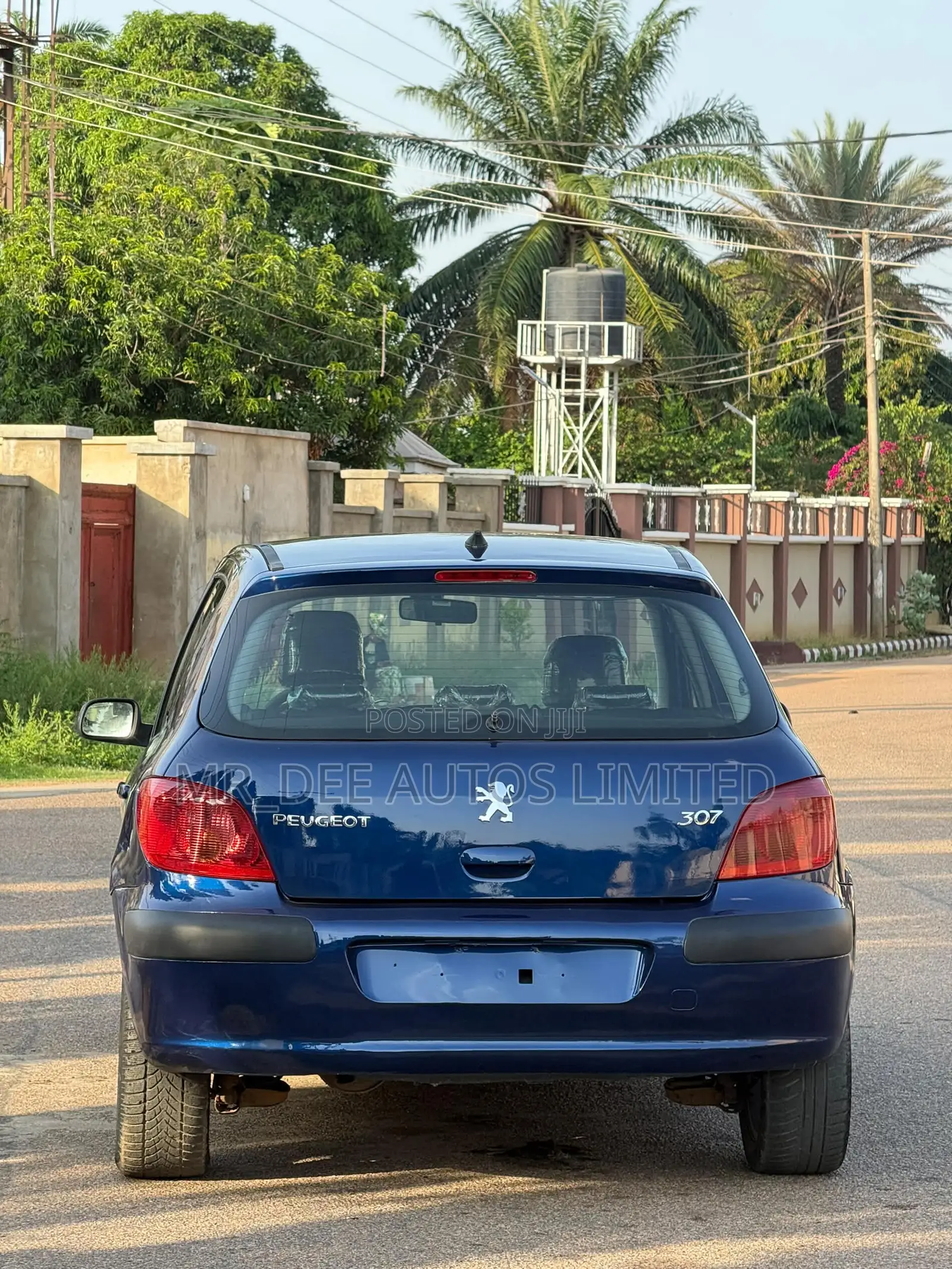 Peugeot 307 2007 Blue
