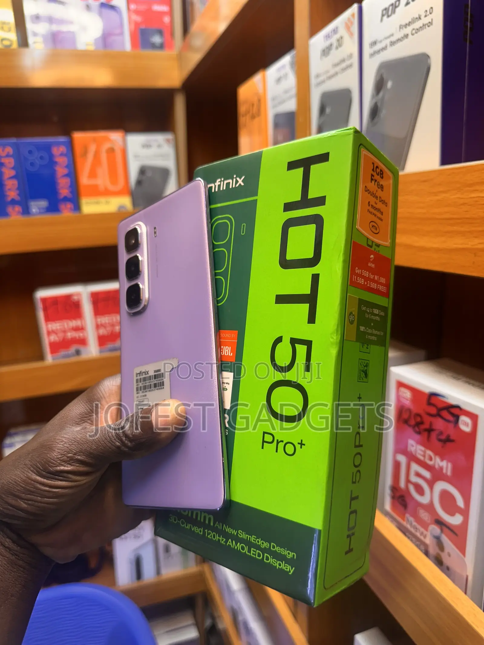 Infinix Hot 50 Pro+ 4G 256 GB Purple