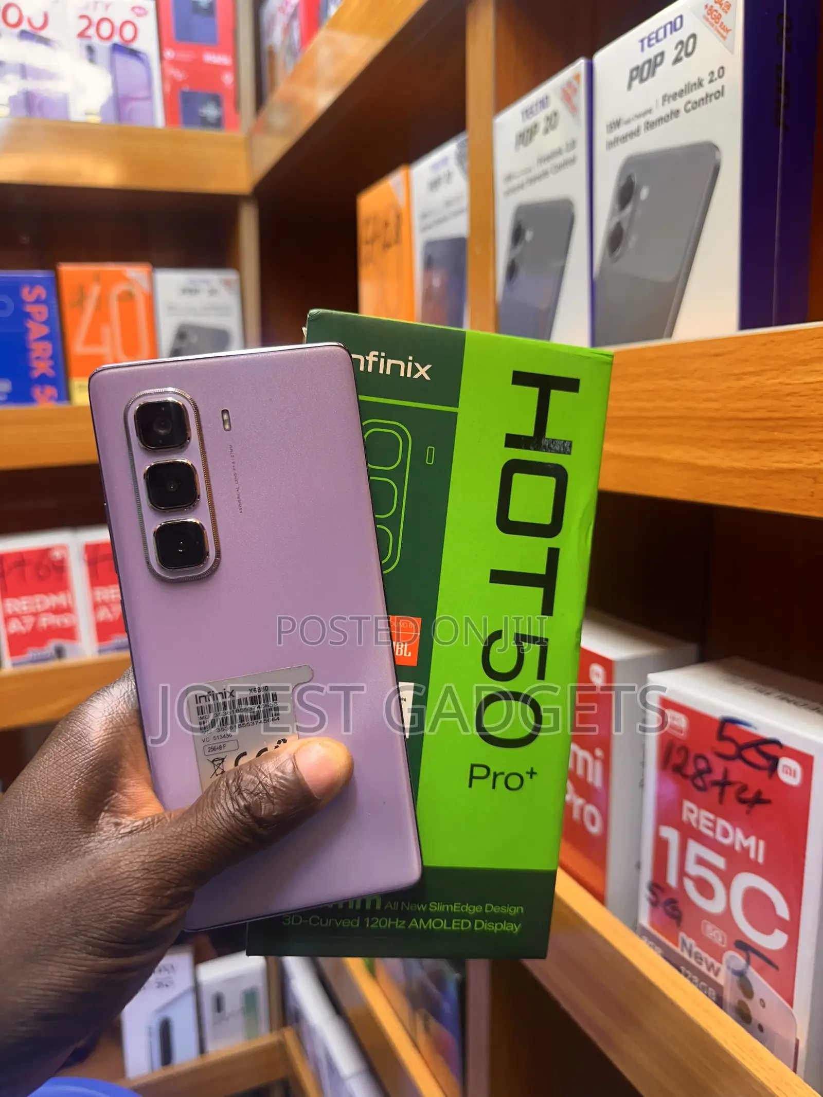 Infinix Hot 50 Pro+ 4G 256 GB Purple