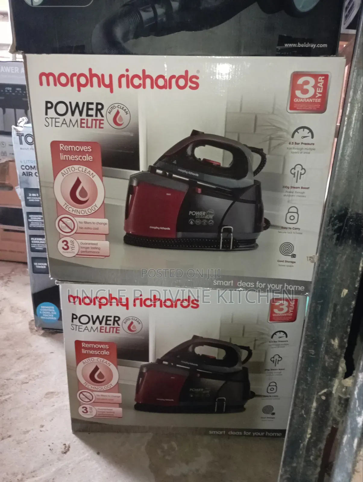 Morphy Richard Heavy Flow Industrial Steam Iron, 2400w