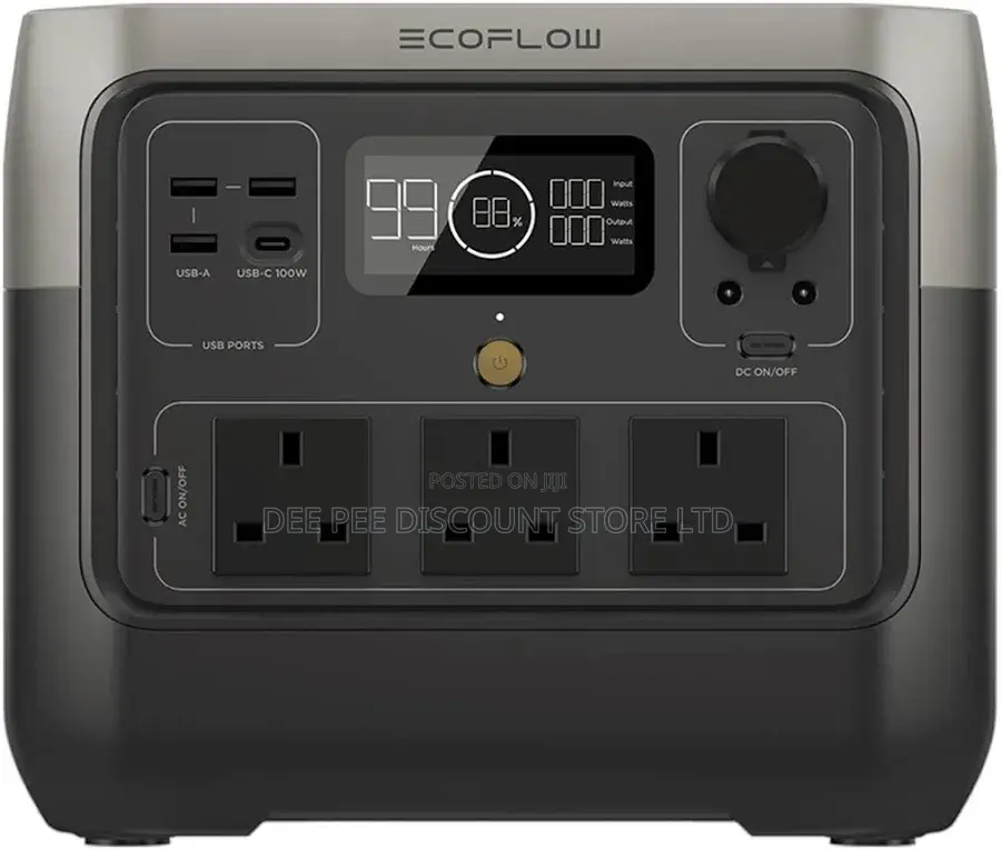 Ecoflow River 2 Max Portable Power Station 512wh Lifep04 5yr Warranty