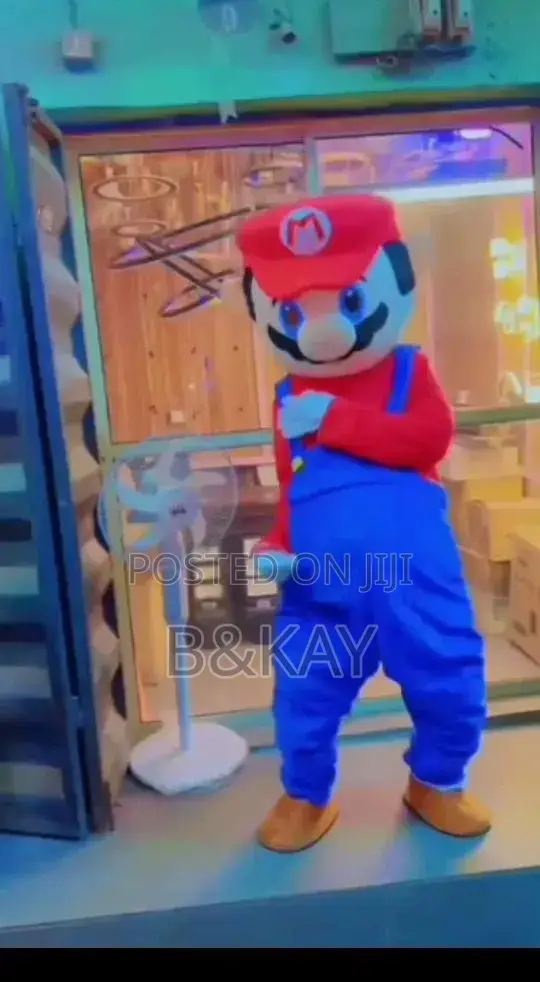 Mario Costume 2 and Half Ft