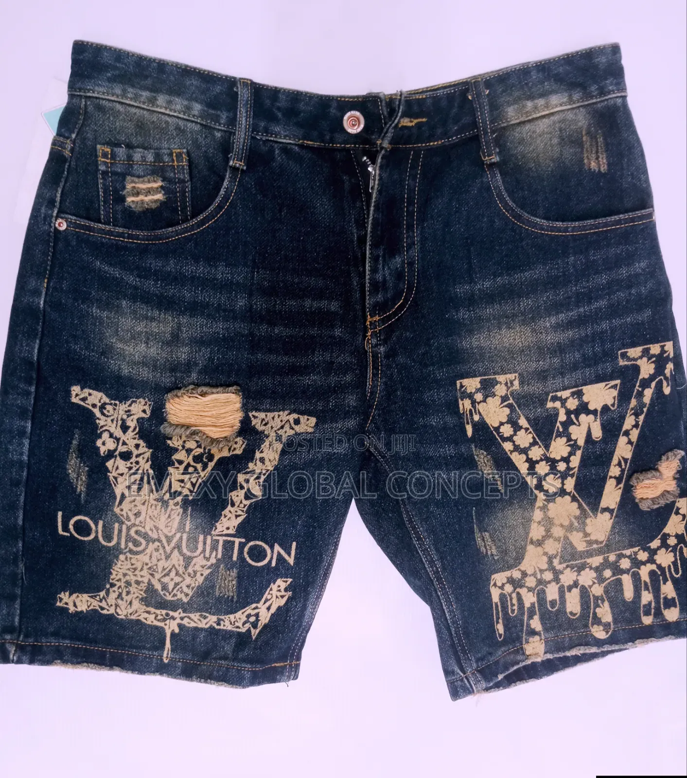 Lv Jeans Short