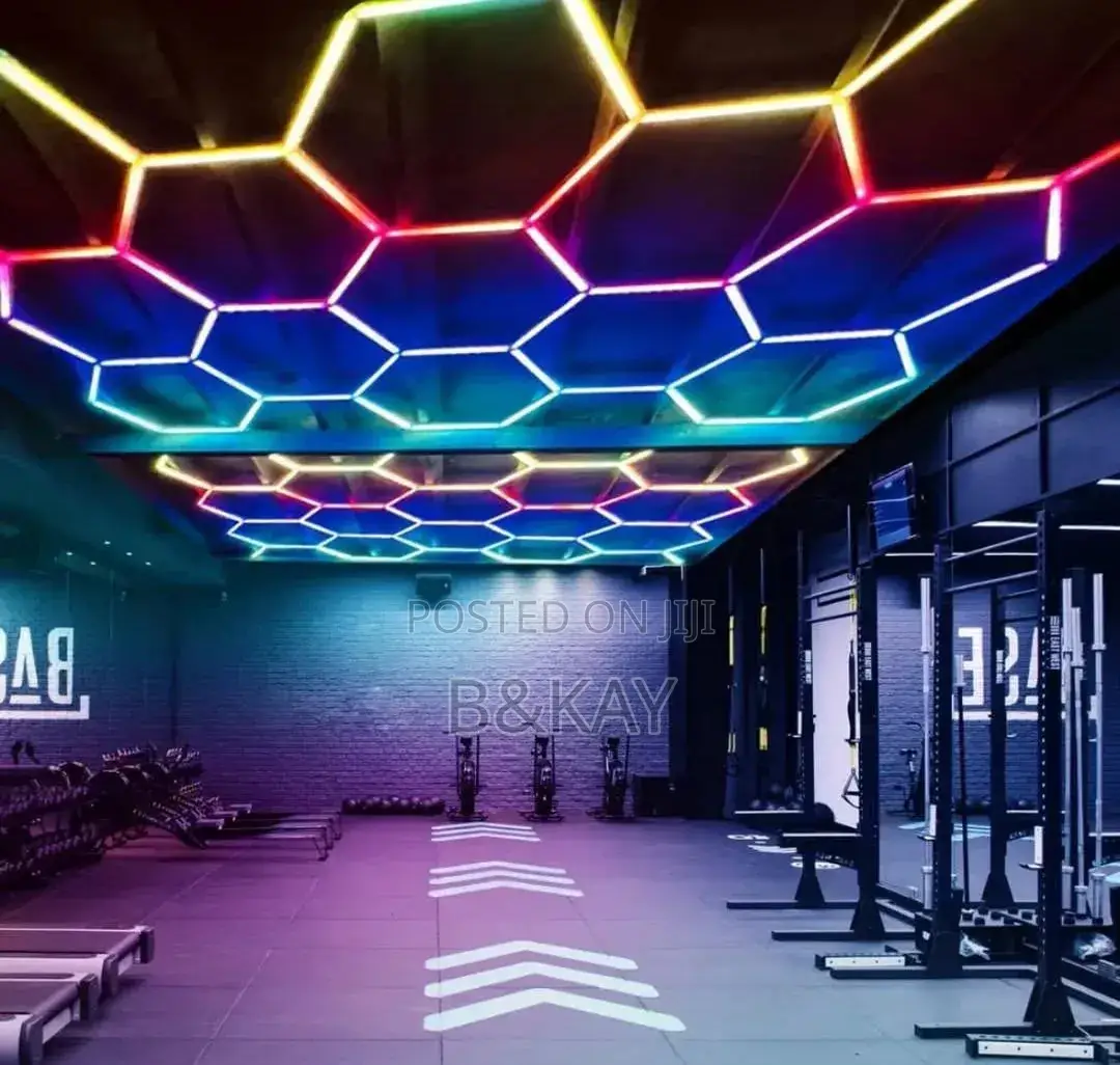 Mutiple Colors Hexagon Light