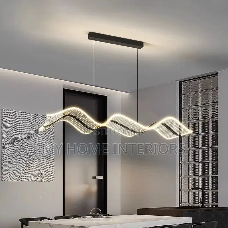 Gold Black Chandelier
